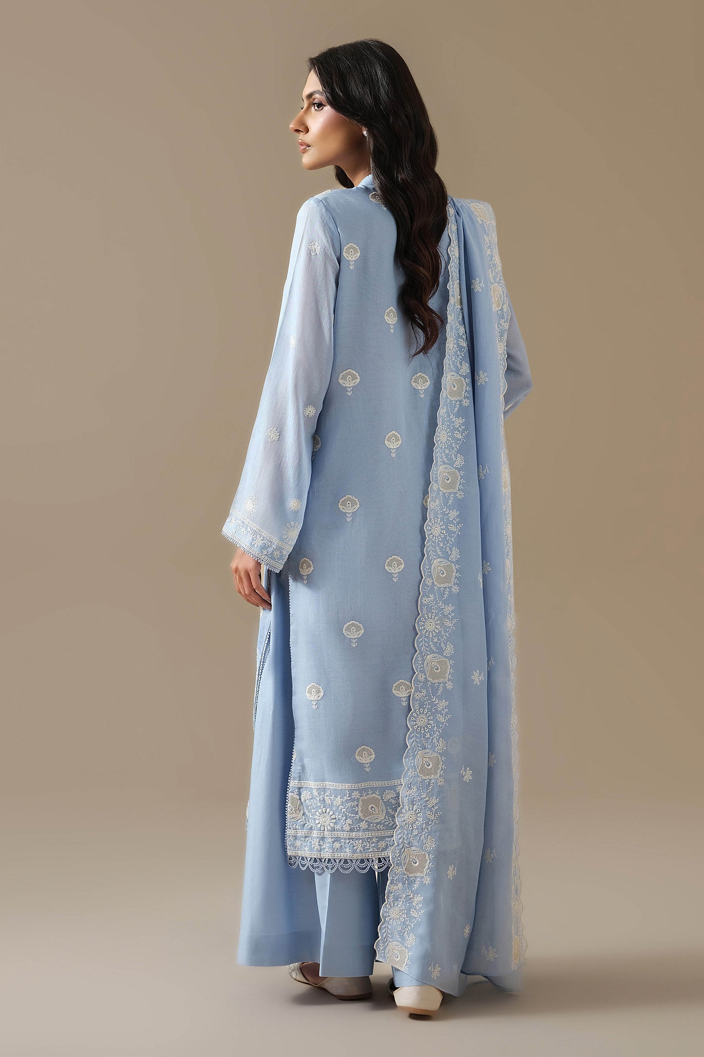 DHAKA MALMAL | EMBROIDERED
