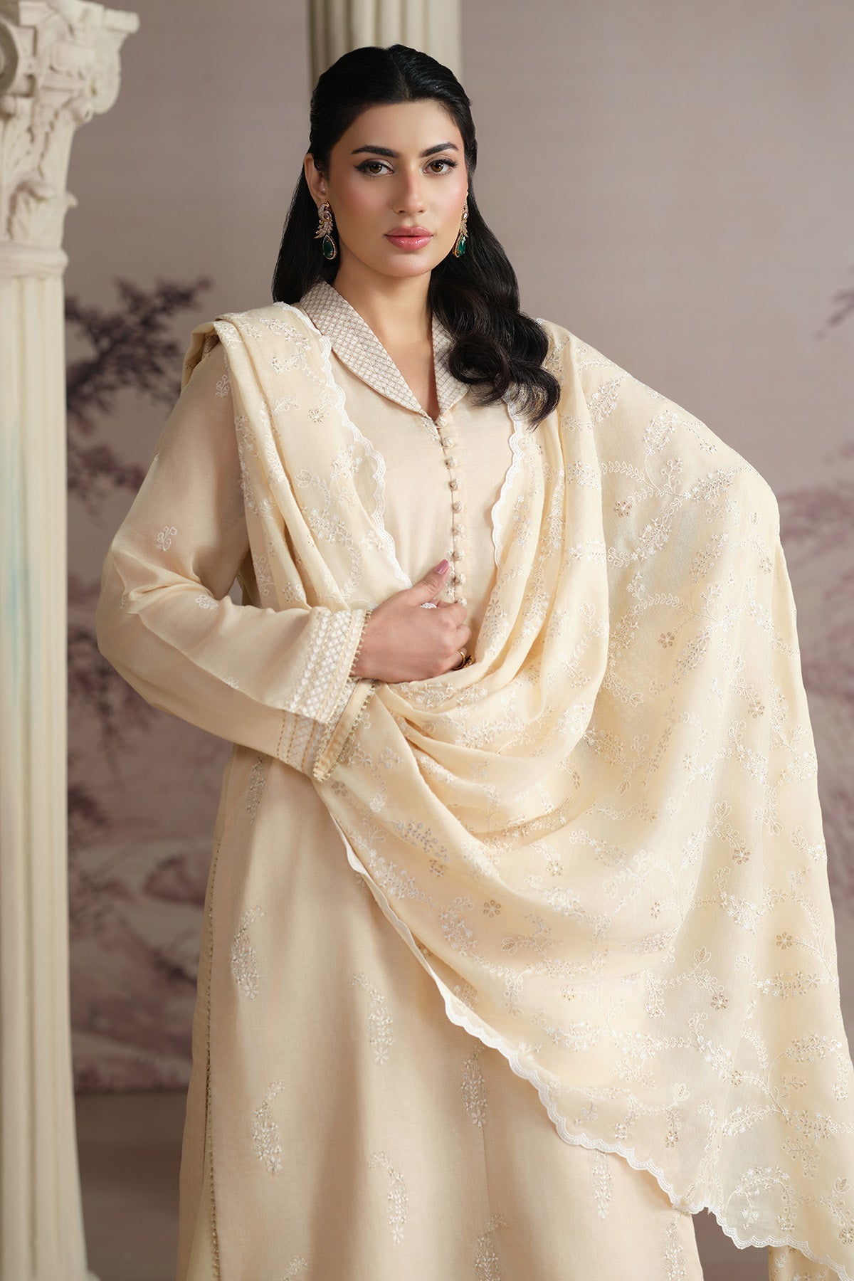 DHAKA MALMAL | EMBROIDERED - Shop Now at Kayseria