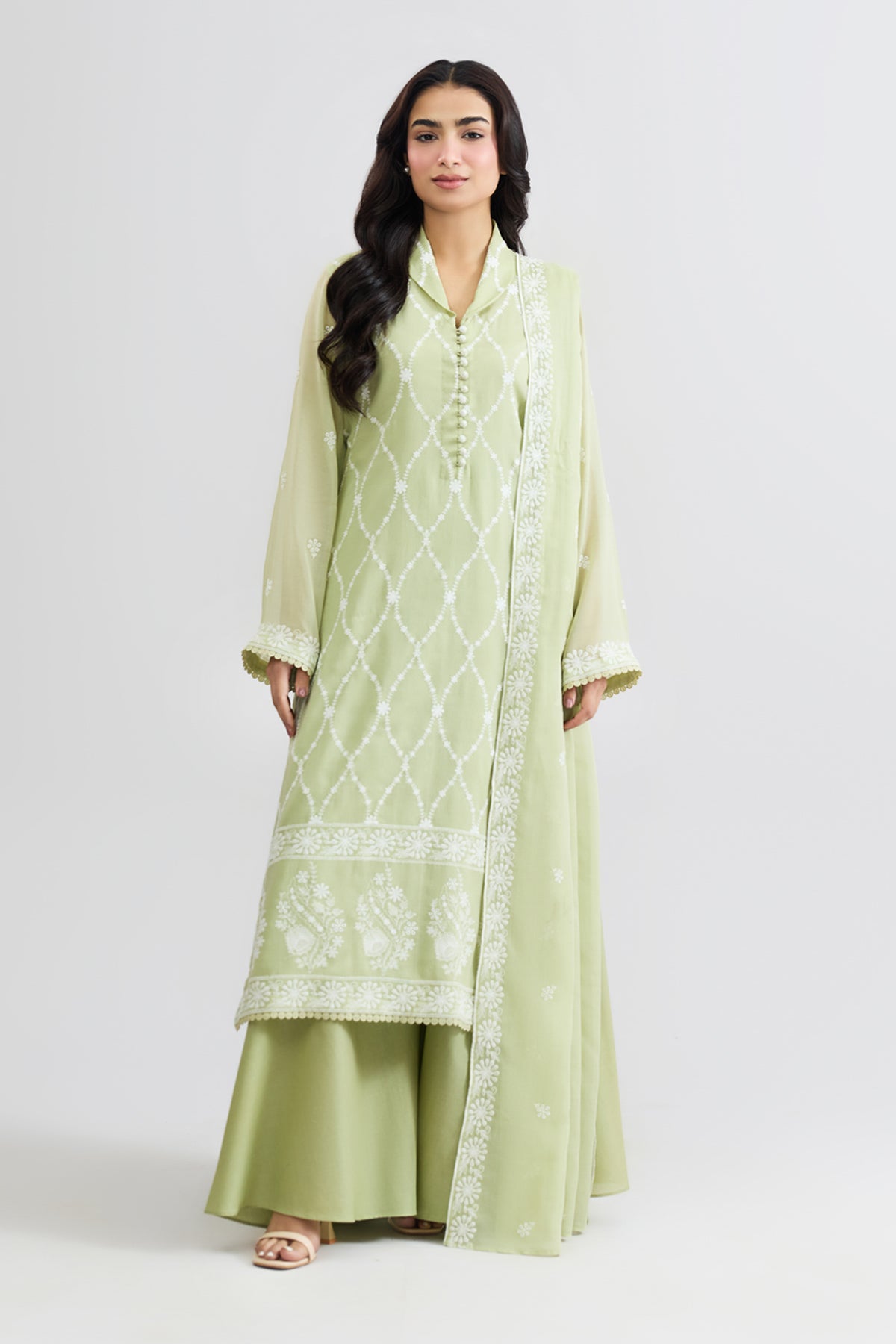 DHAKA MALMAL | EMBROIDERED - Shop Now at Kayseria
