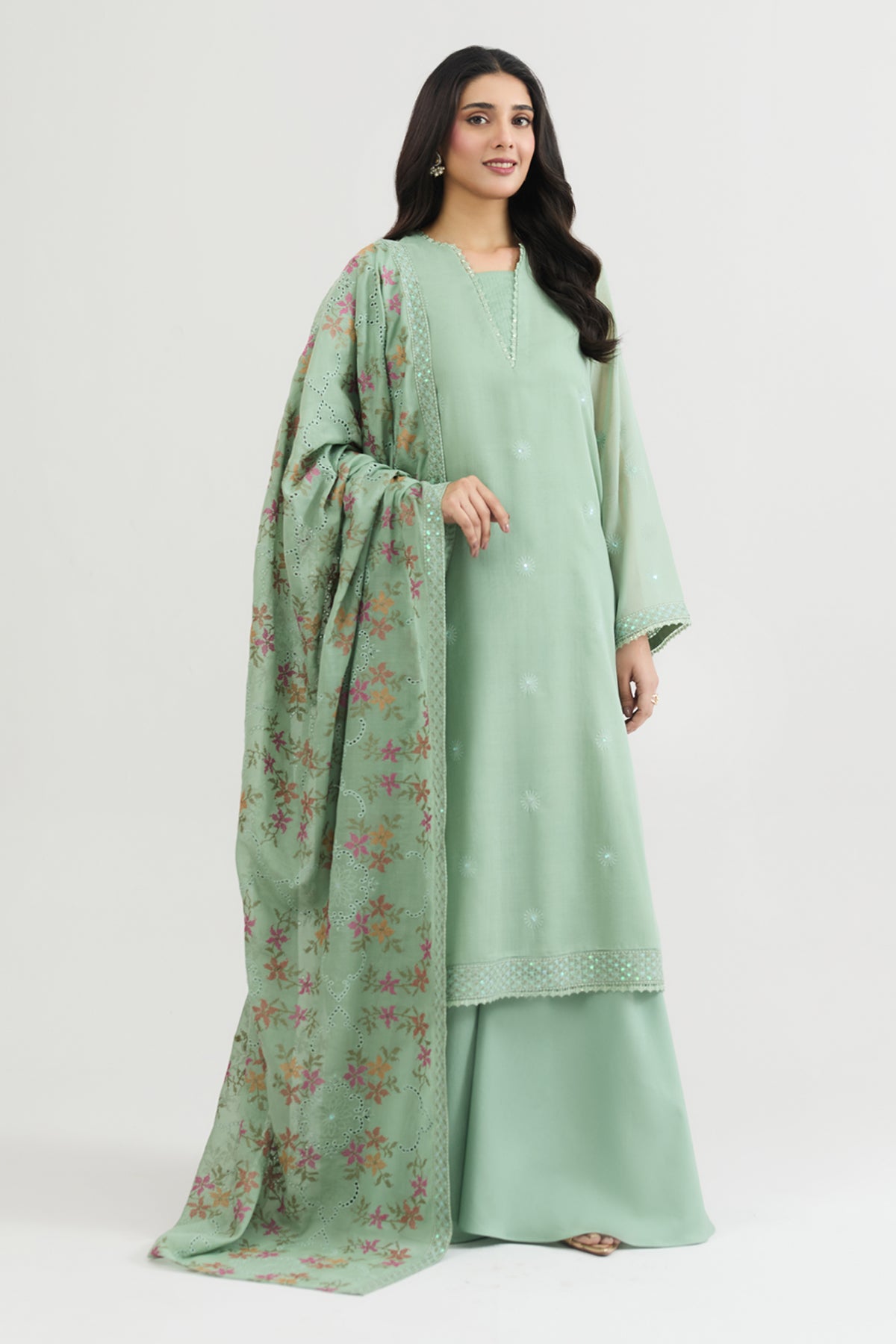DHAKA MALMAL | EMBROIDERED - Shop Now at Kayseria