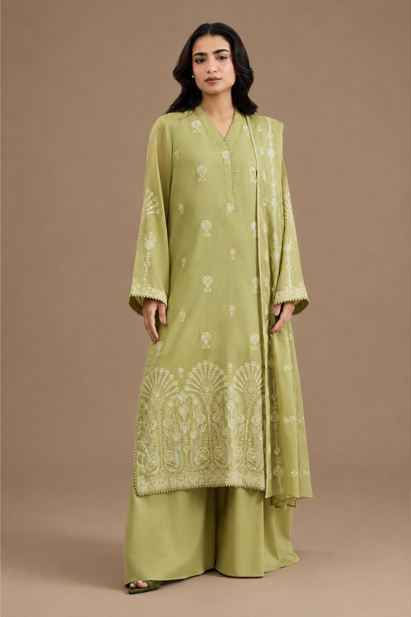 DHAKA MALMAL | EMBROIDERED