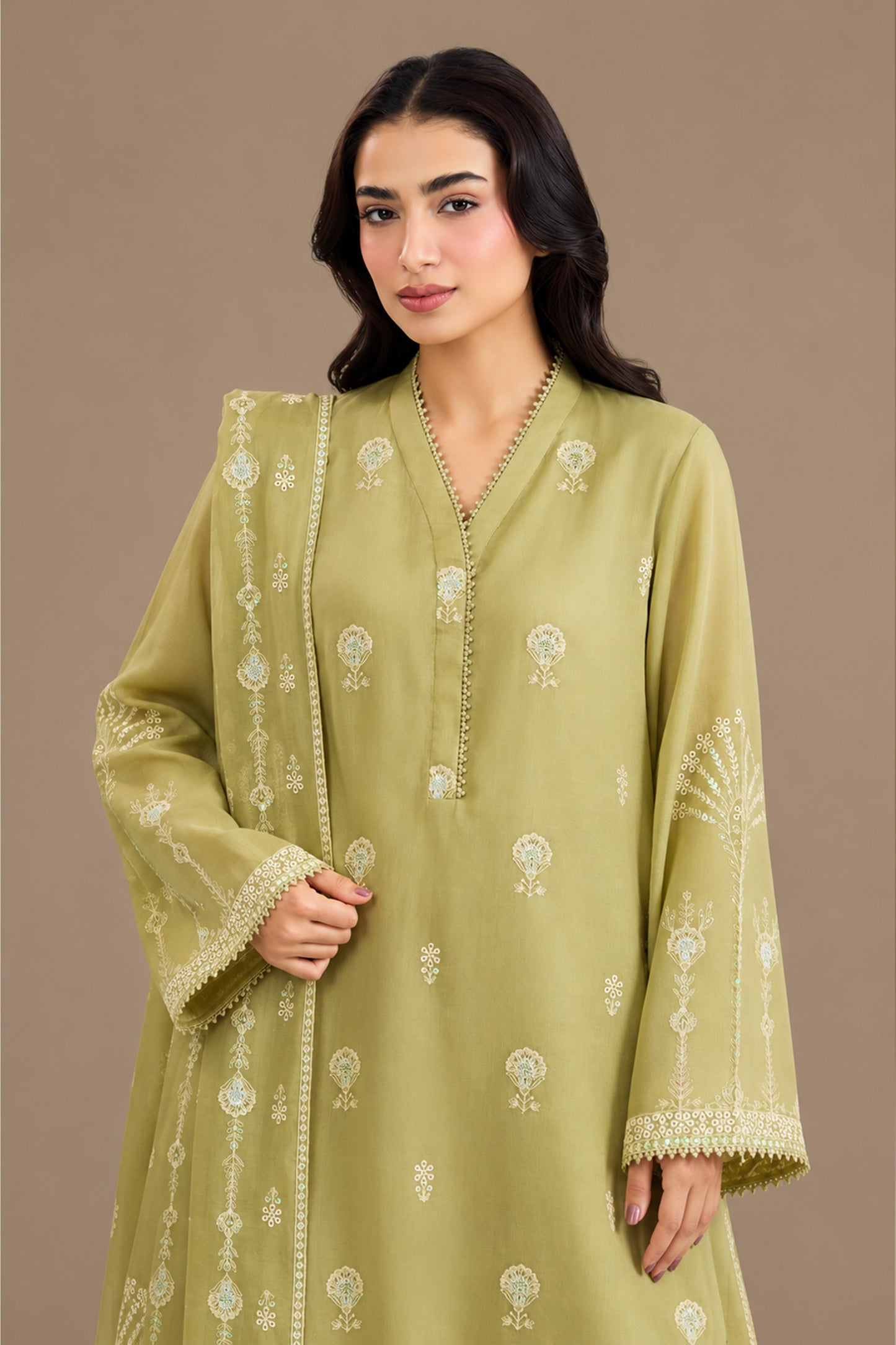 DHAKA MALMAL | EMBROIDERED