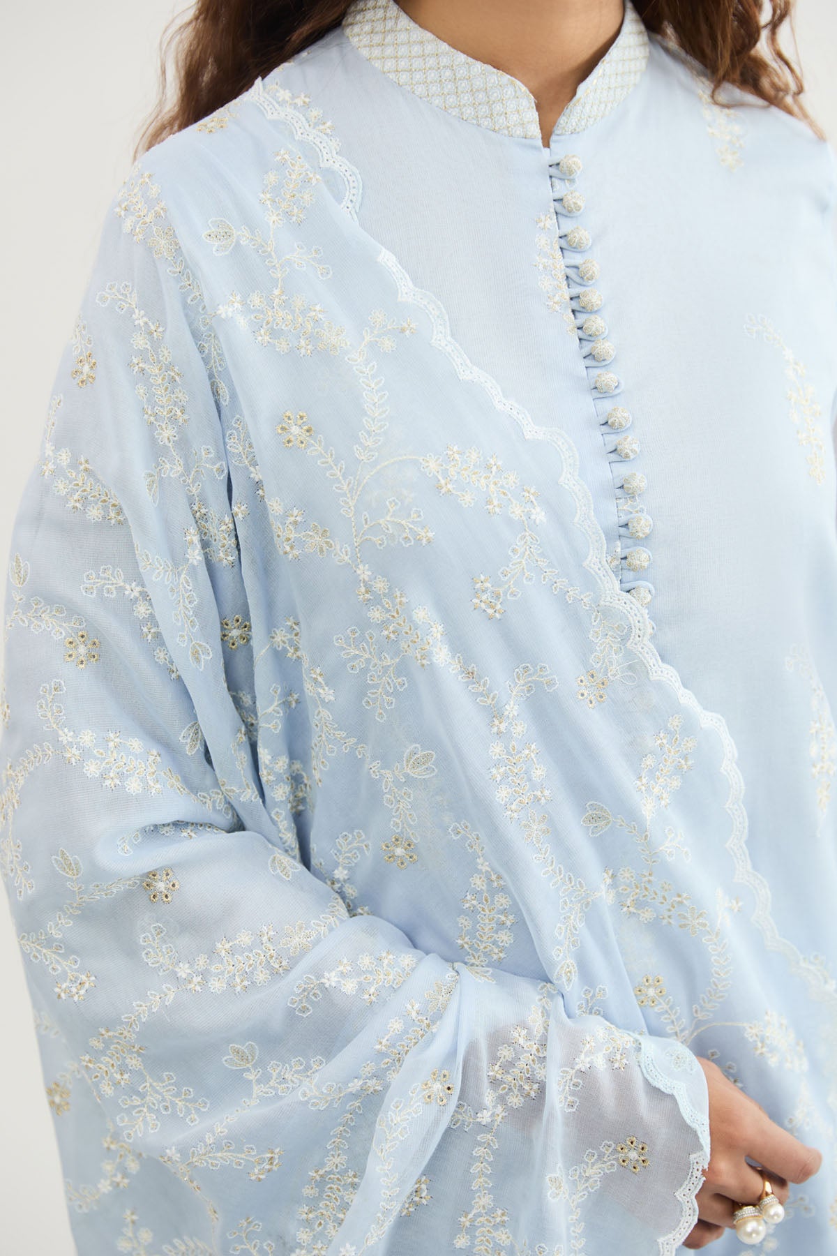 DHAKA MALMAL | EMBROIDERED - Shop Now at Kayseria