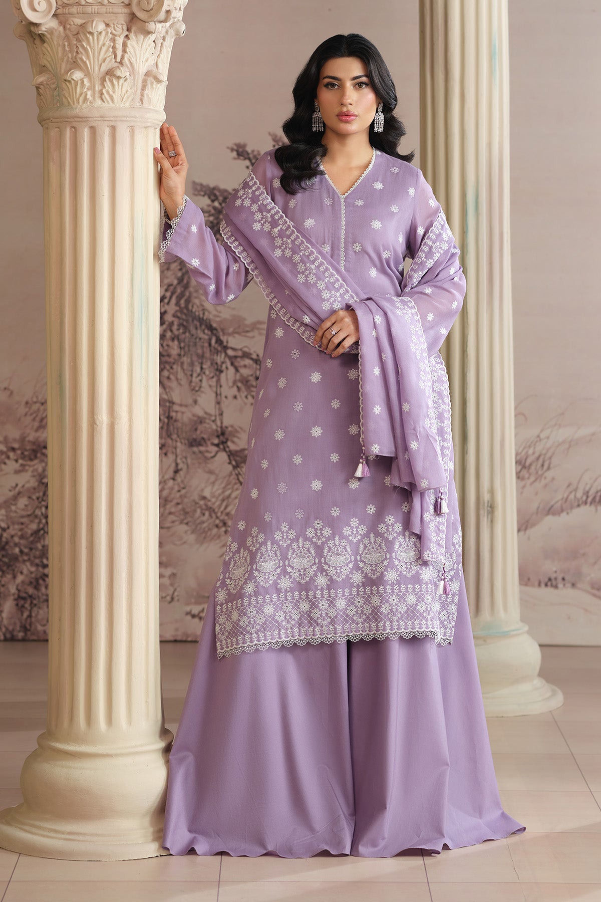 DHAKA MALMAL | EMBROIDERED - Shop Now at Kayseria