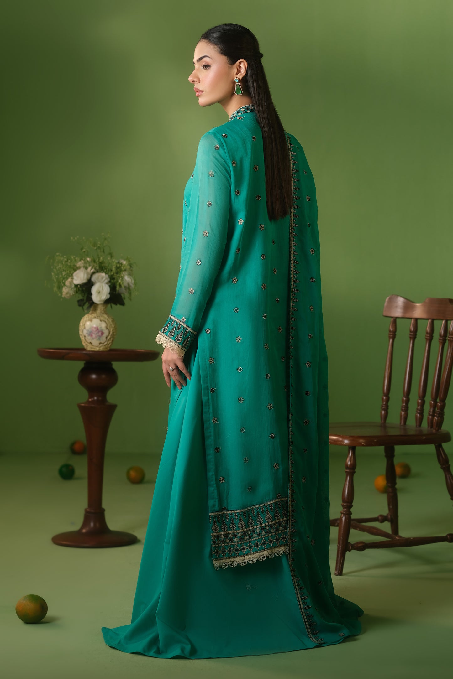 DHAKA MALMAL | EMBROIDERED