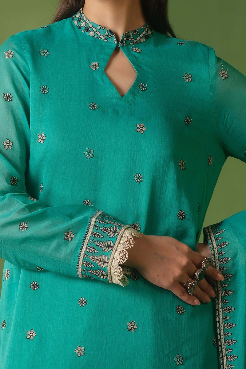 DHAKA MALMAL | EMBROIDERED