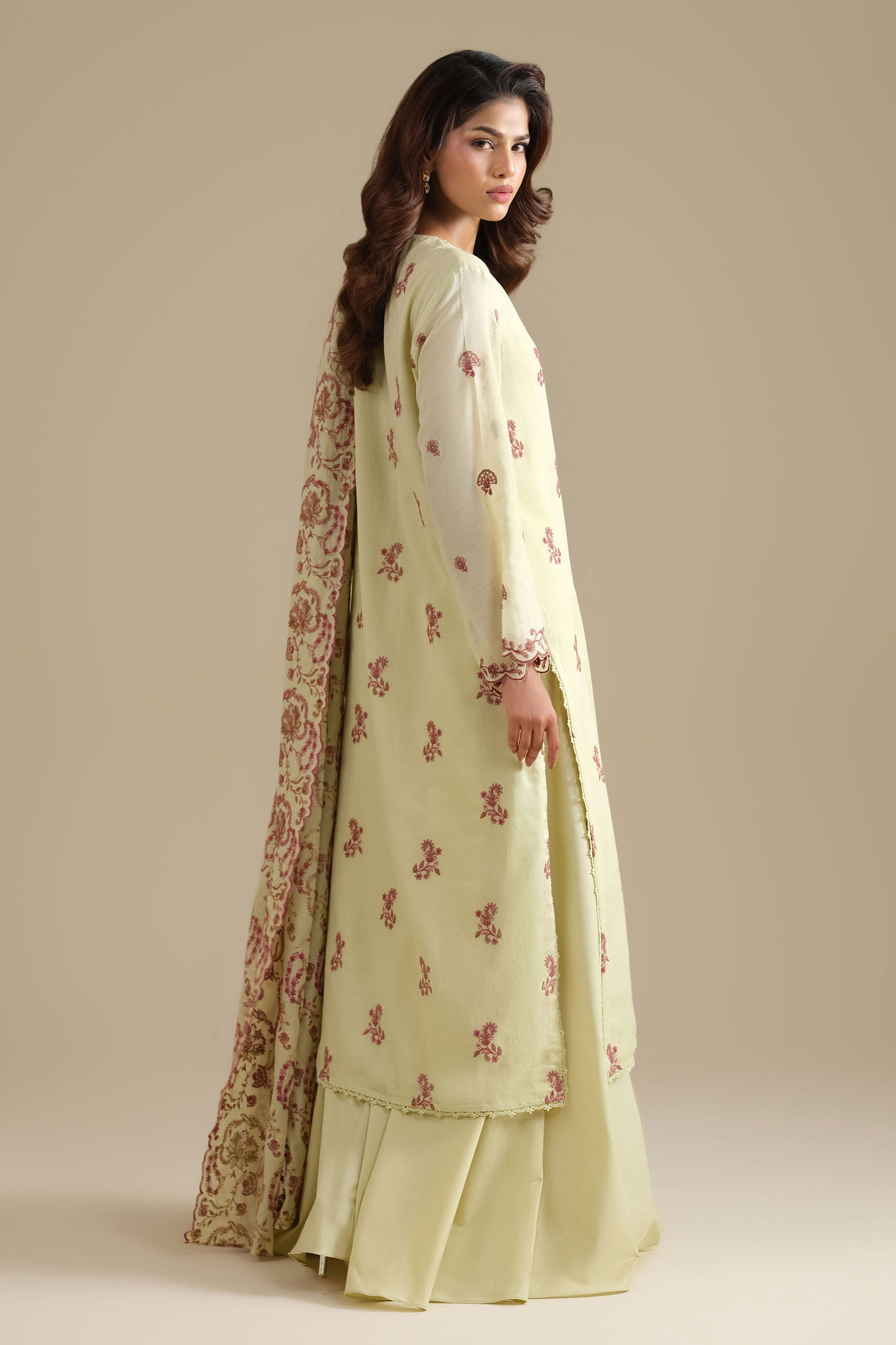 DHAKA MALMAL | EMBROIDERED