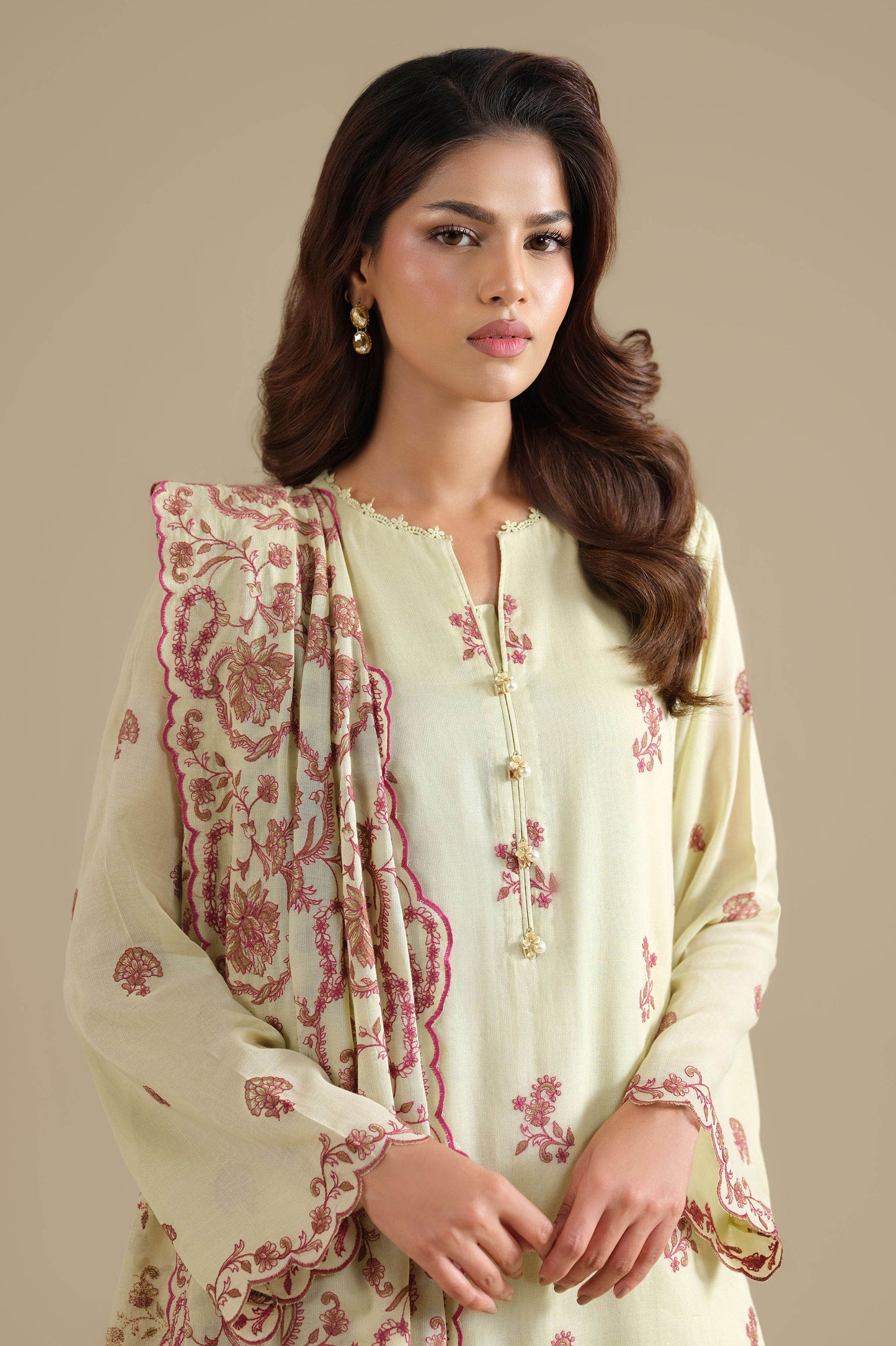 DHAKA MALMAL | EMBROIDERED