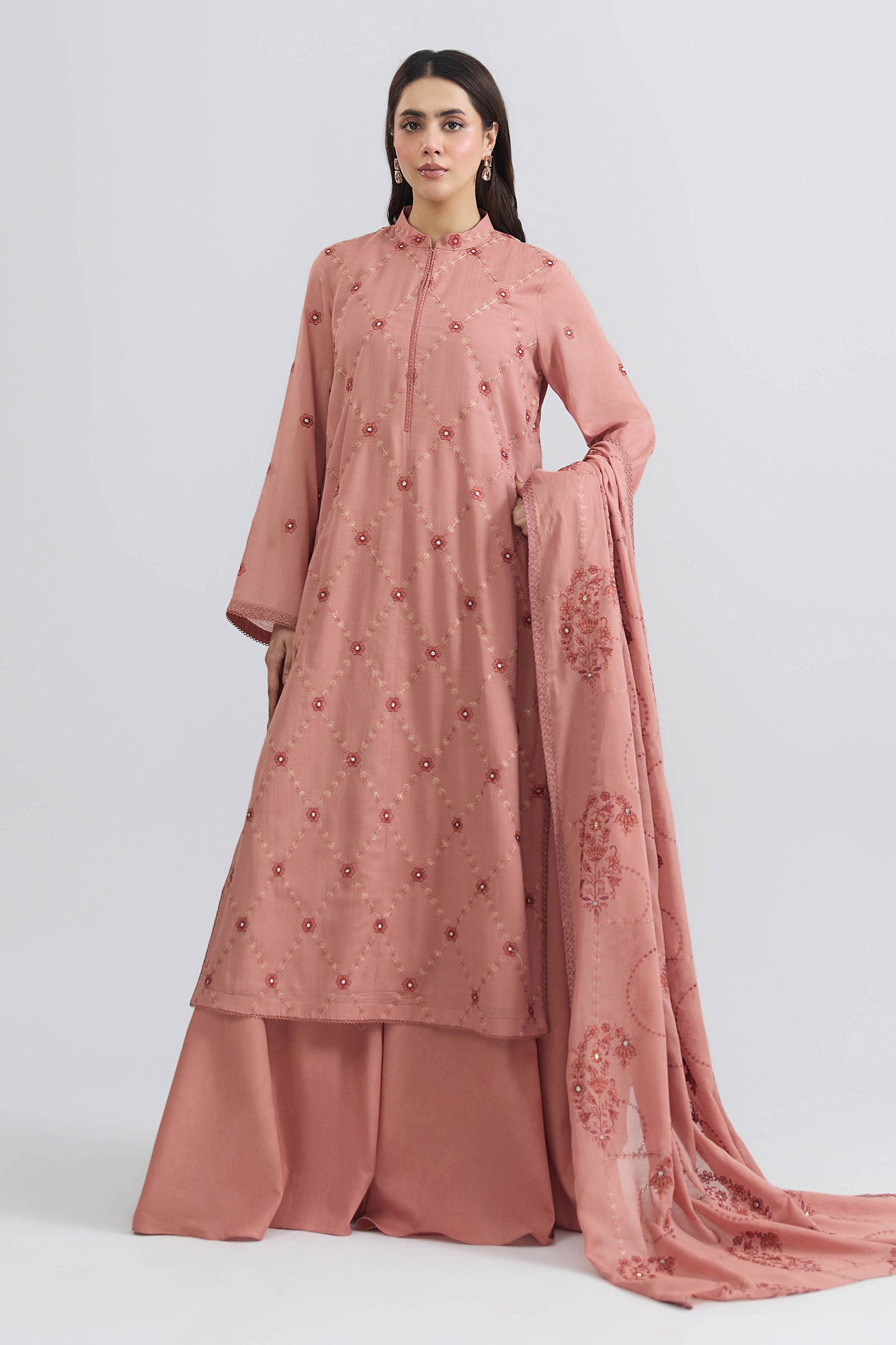 DHAKA MALMAL | EMBROIDERED
