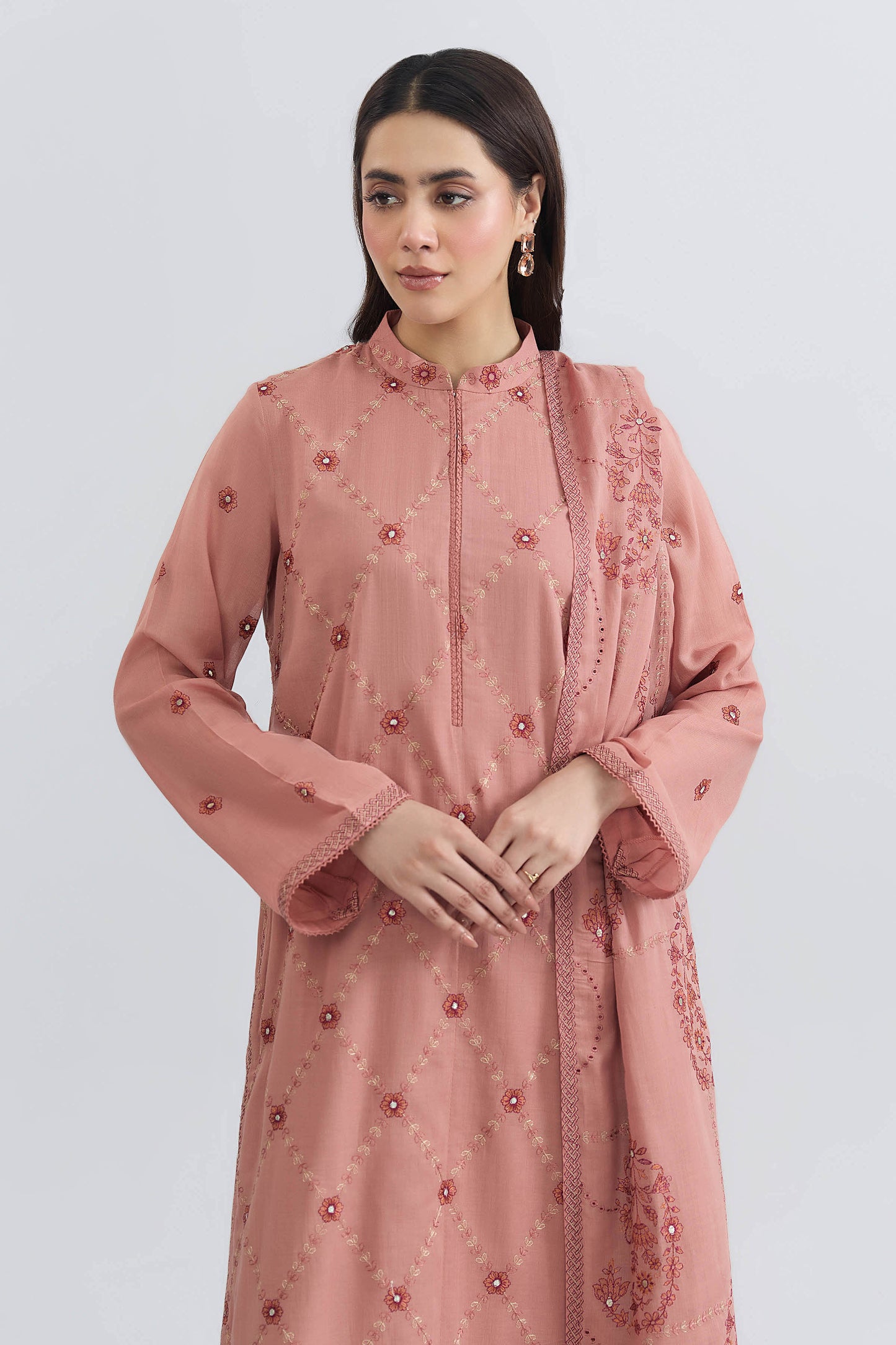 DHAKA MALMAL | EMBROIDERED