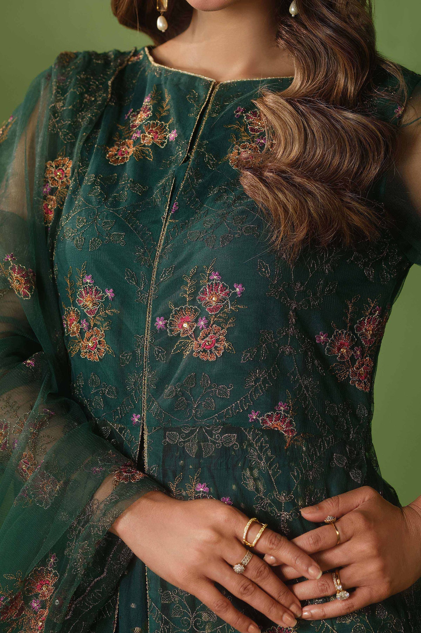 POLY NET | EMBROIDERED