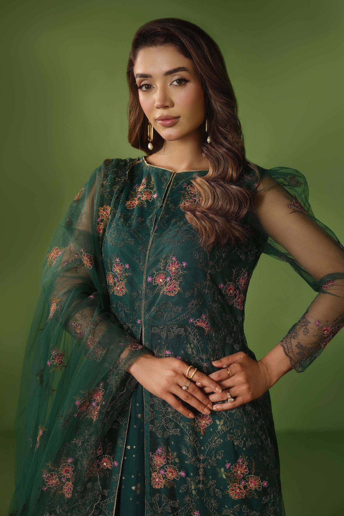 POLY NET | EMBROIDERED