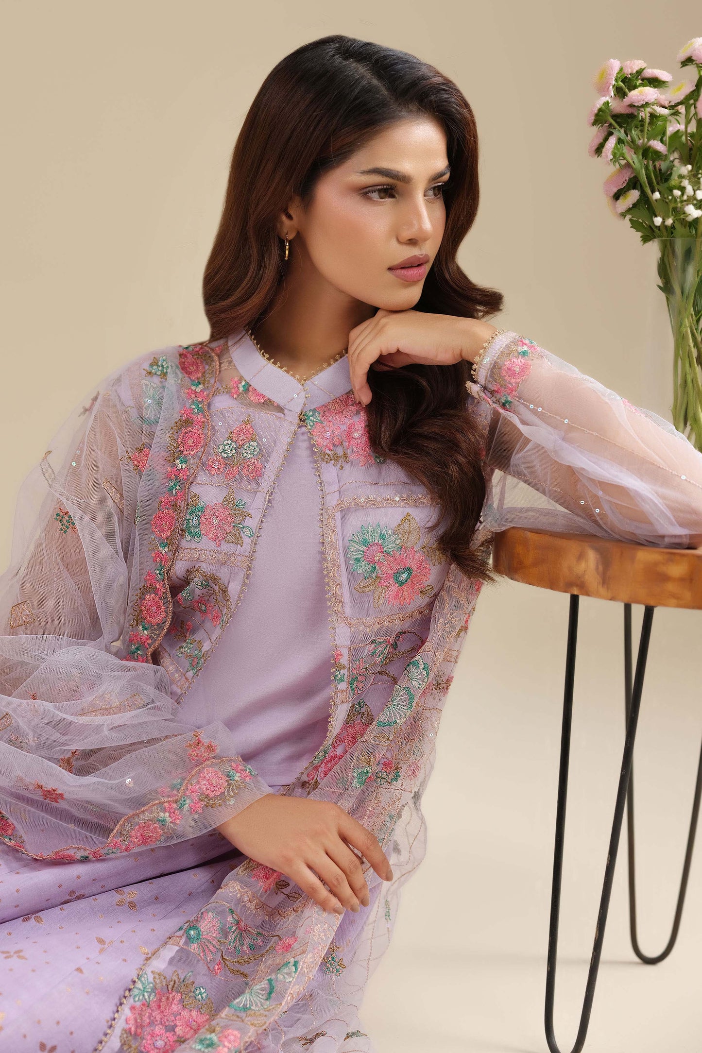 POLY NET | EMBROIDERED