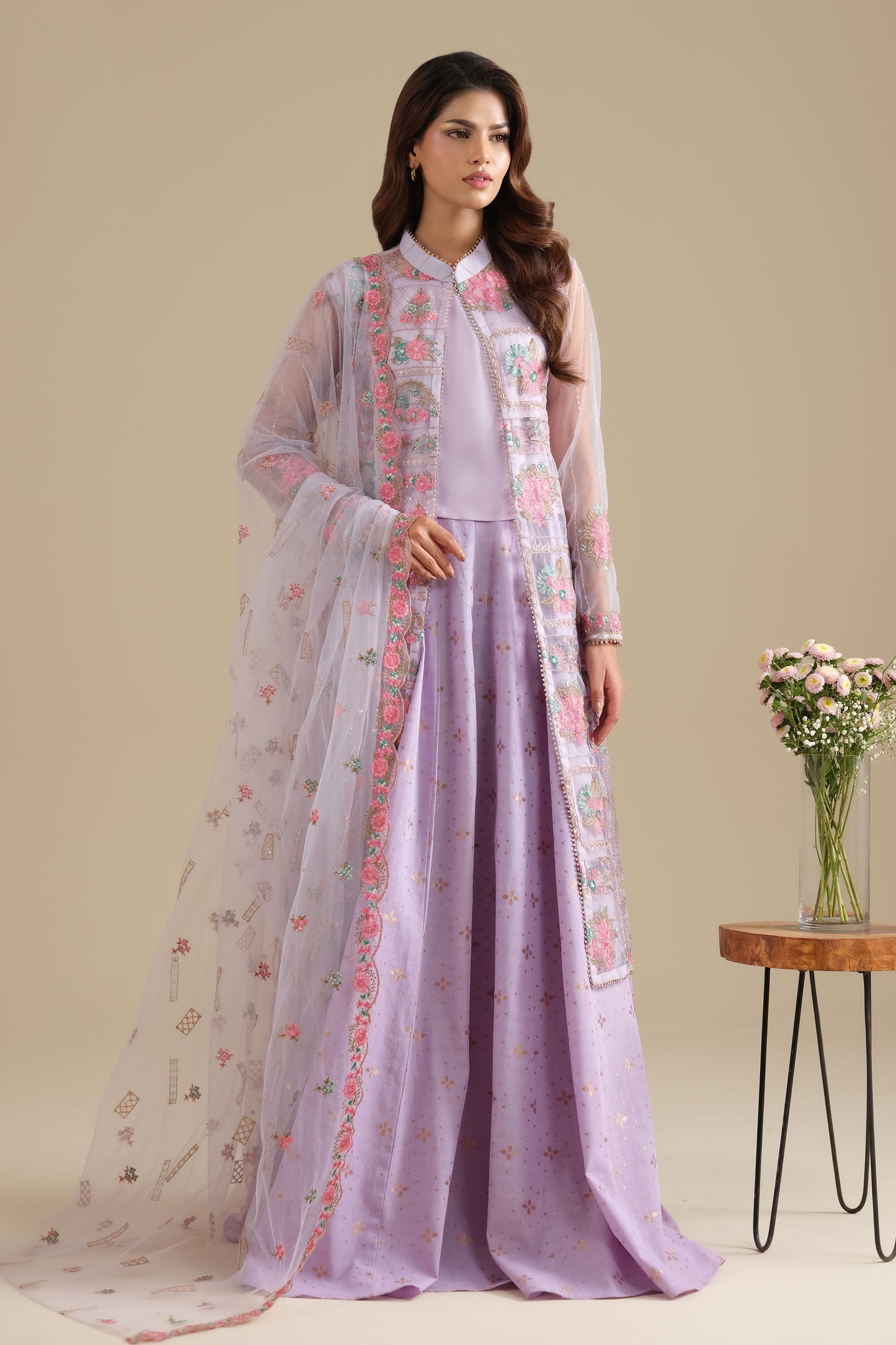 POLY NET | EMBROIDERED