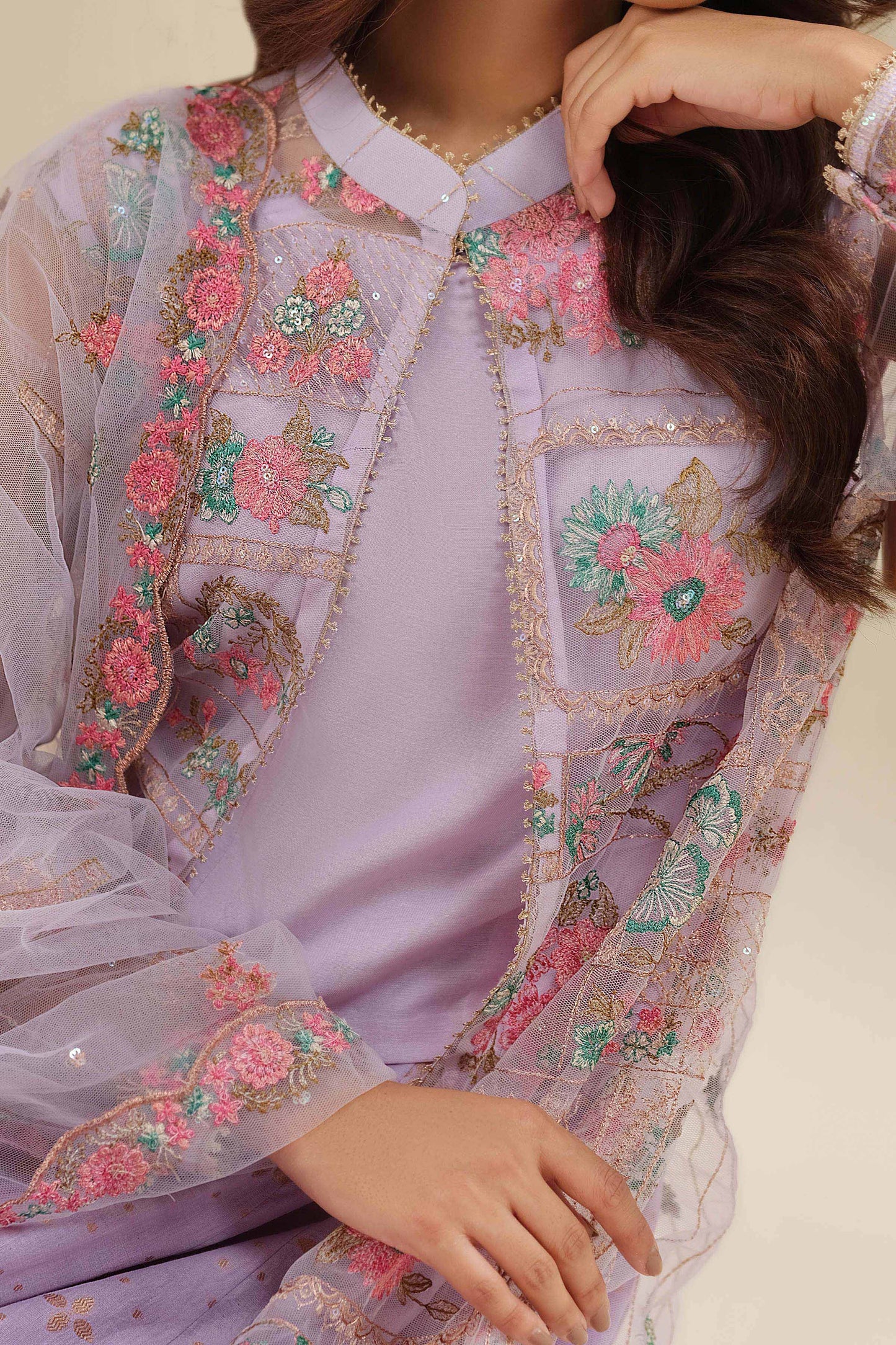 POLY NET | EMBROIDERED