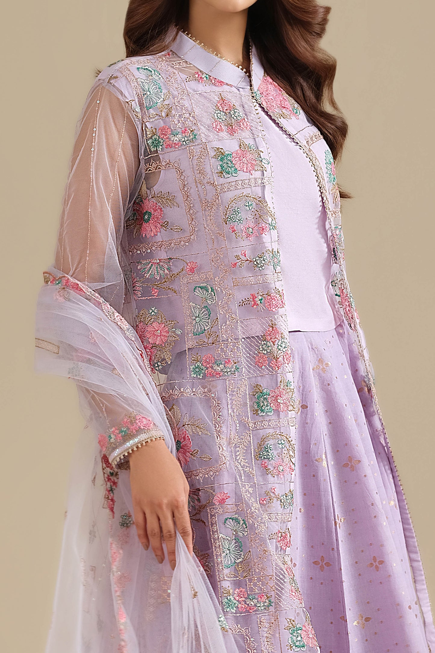 POLY NET | EMBROIDERED