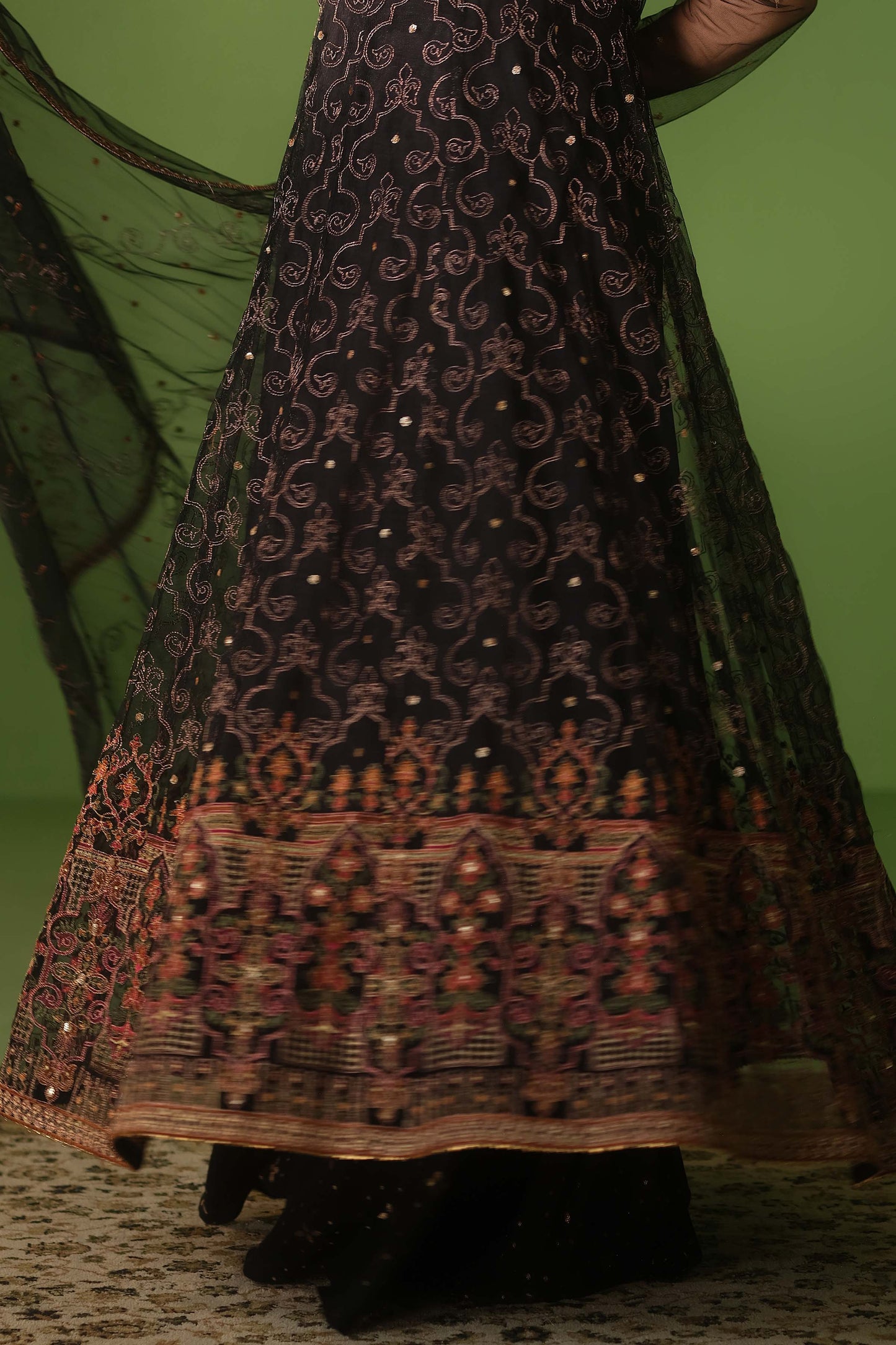 POLY NET | EMBROIDERED