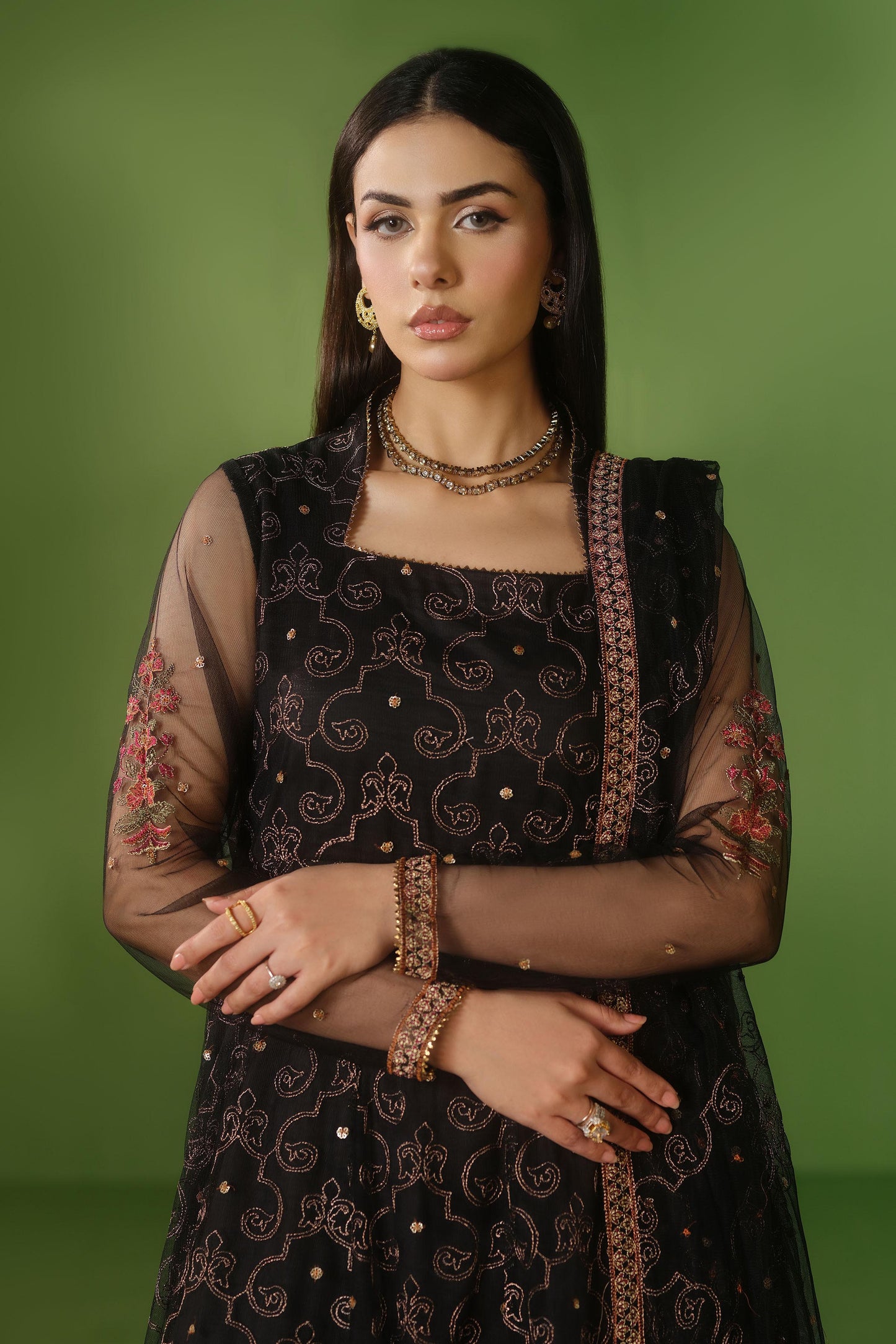POLY NET | EMBROIDERED