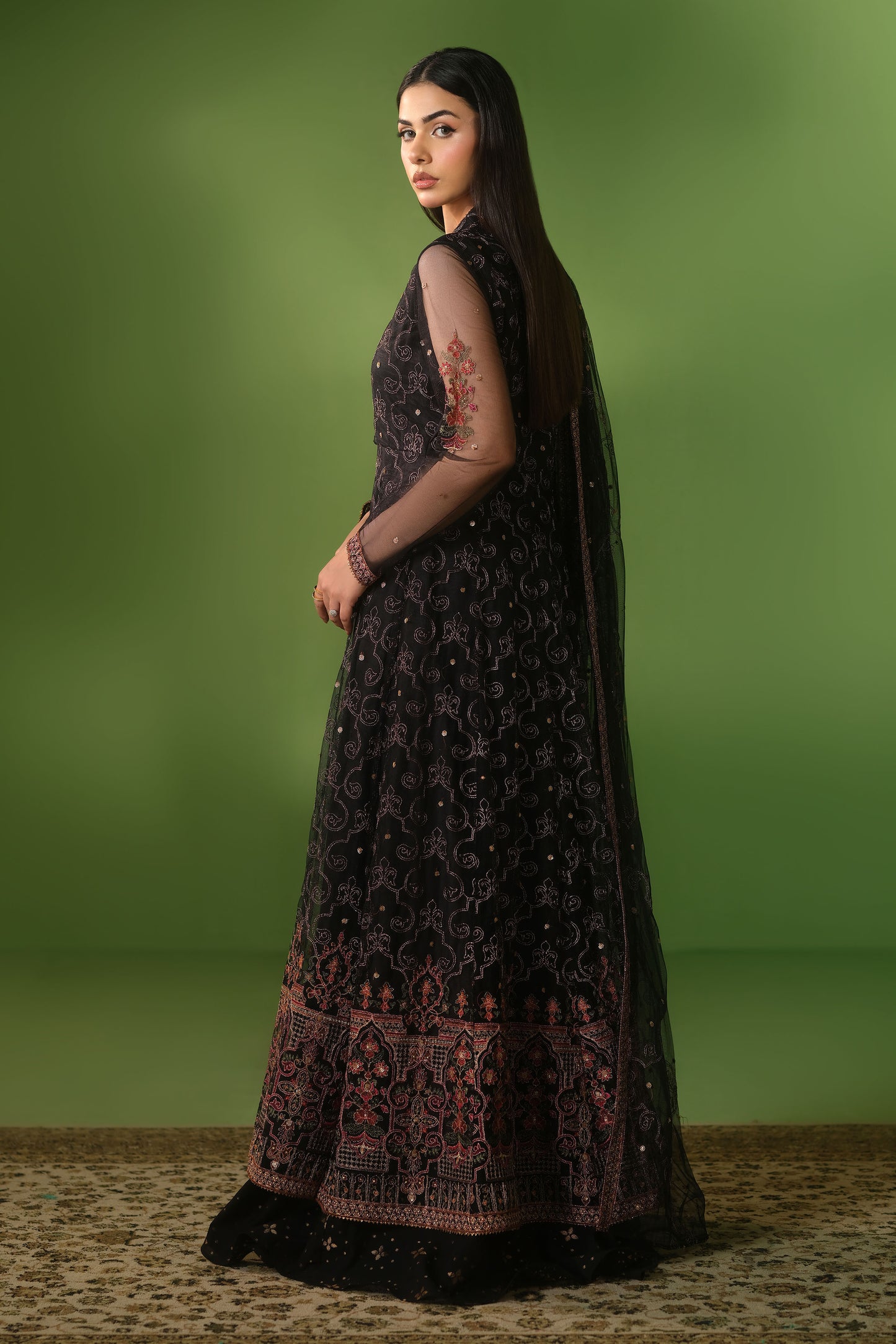 POLY NET | EMBROIDERED