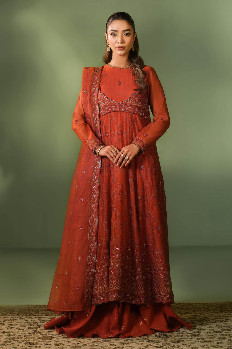 KHADI NET | EMBROIDERED