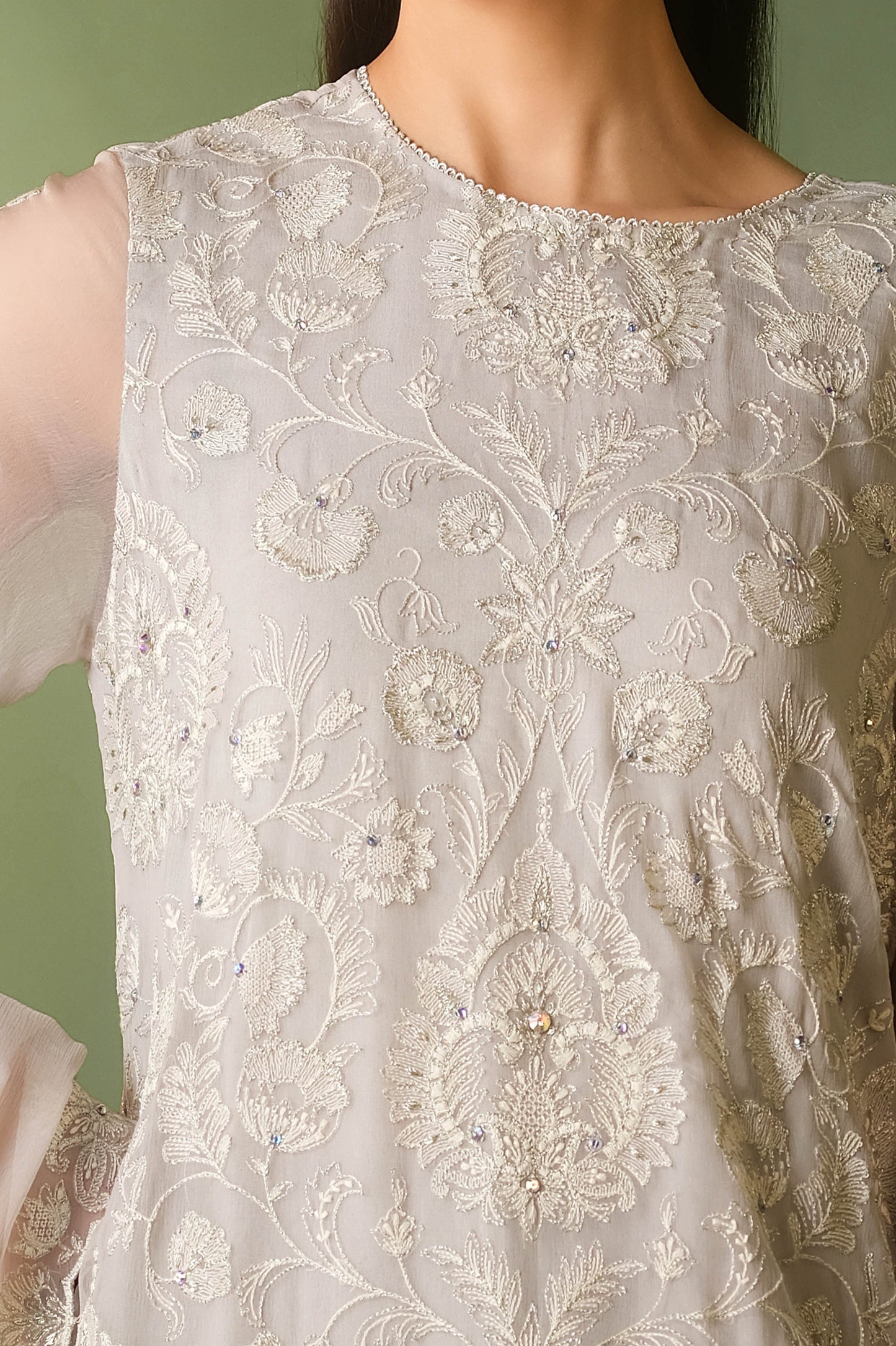 BEMBER CHIFFON | EMBROIDERED