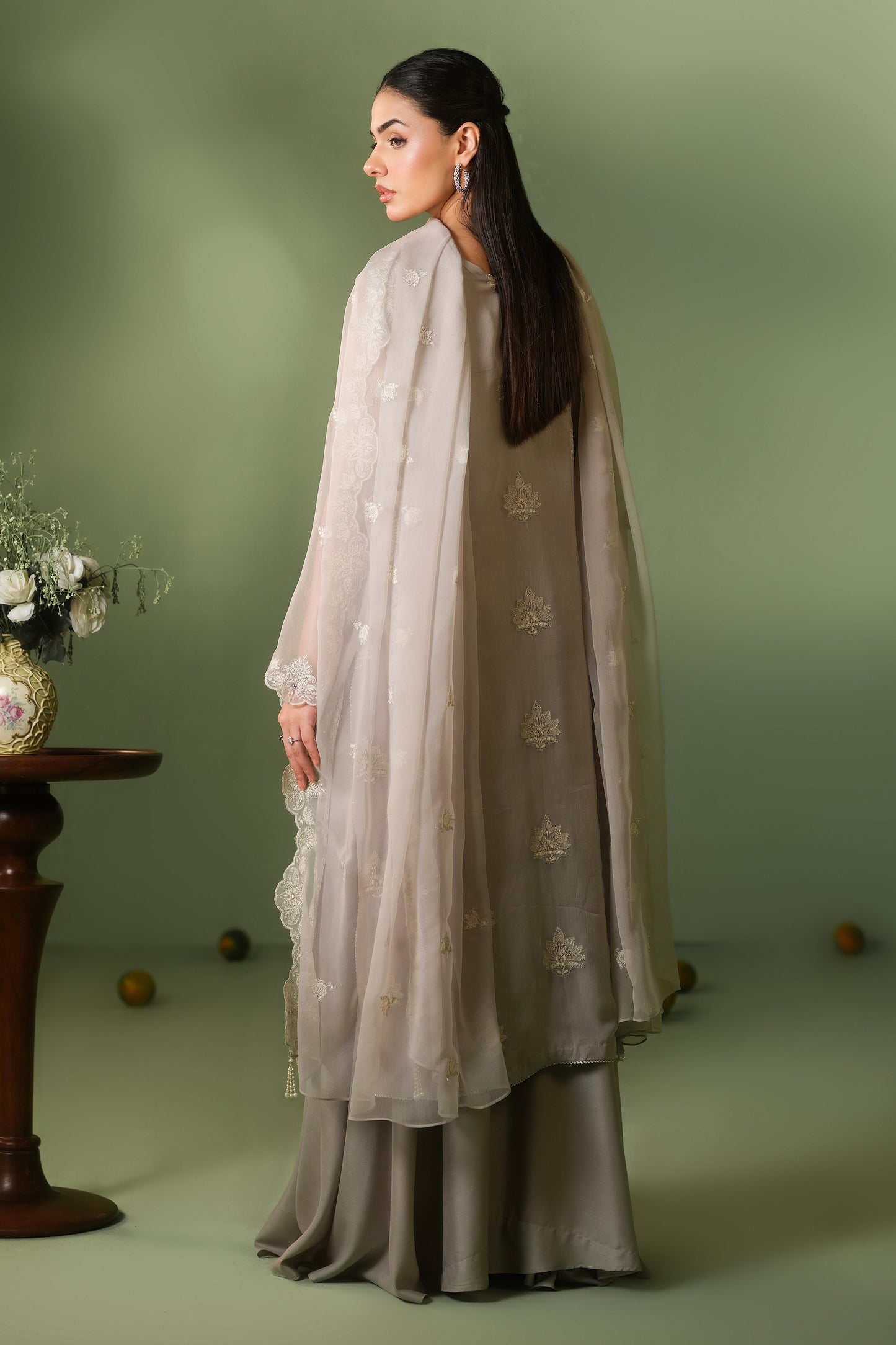 BEMBER CHIFFON | EMBROIDERED