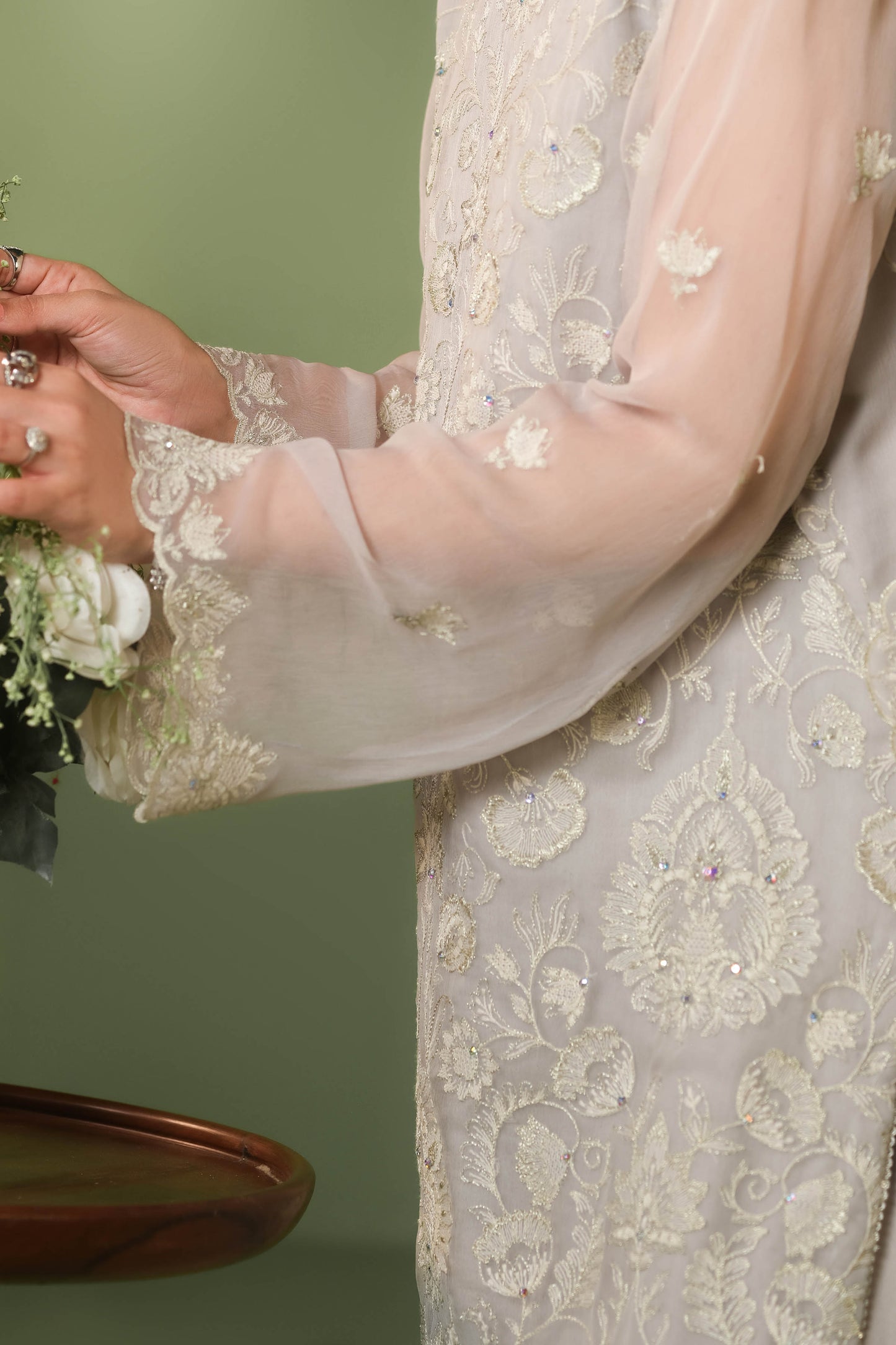 BEMBER CHIFFON | EMBROIDERED