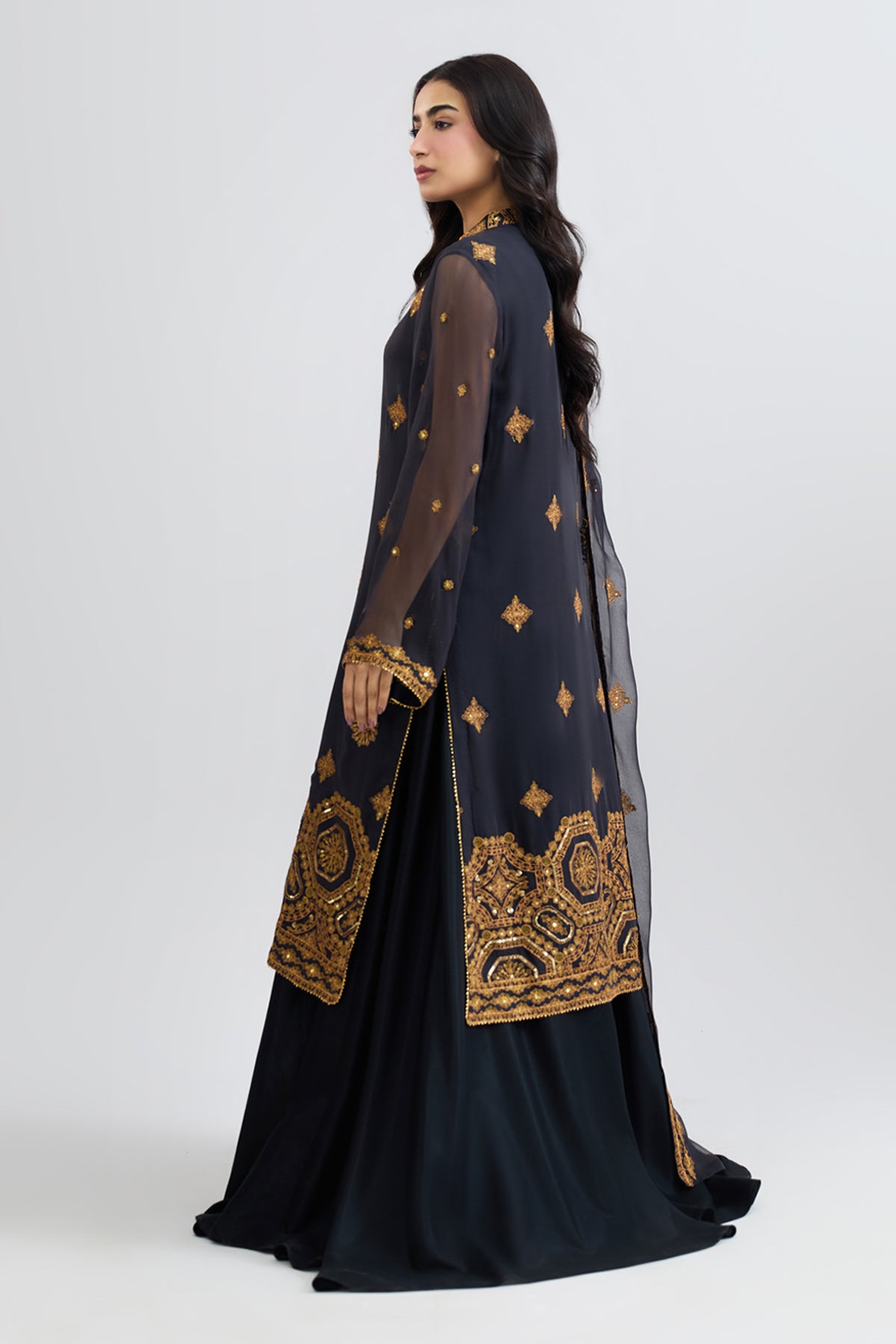 BAMBER CHIFFON | EMBROIDERED - Shop Now at Kayseria