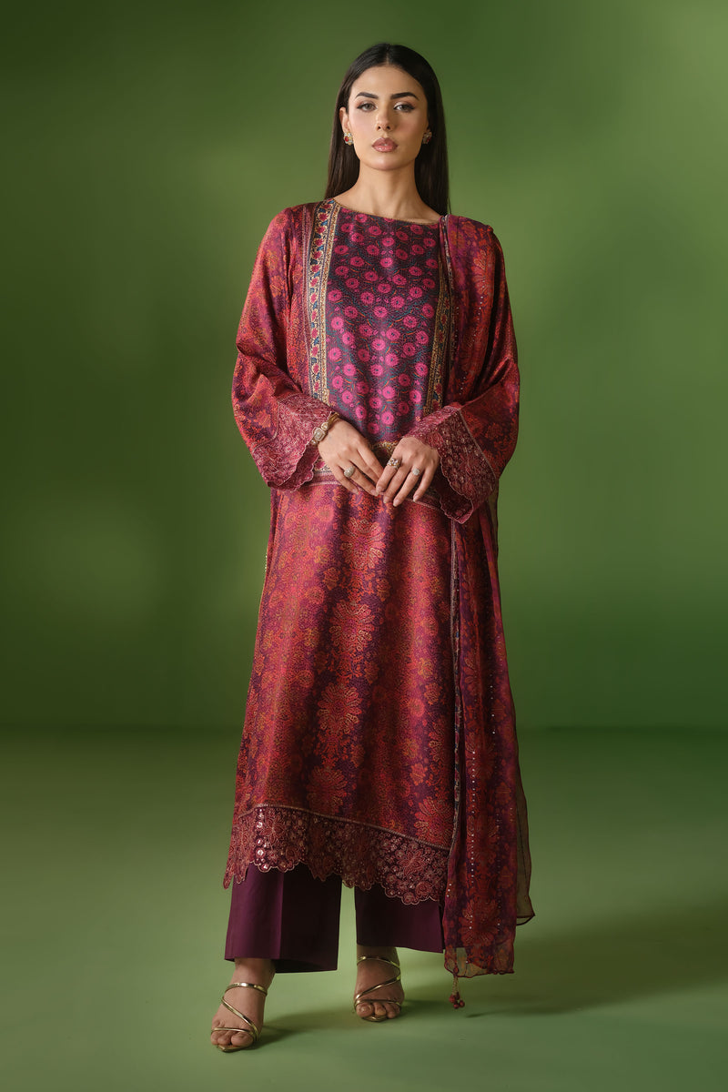SELF JACQUARD | EMBROIDERED