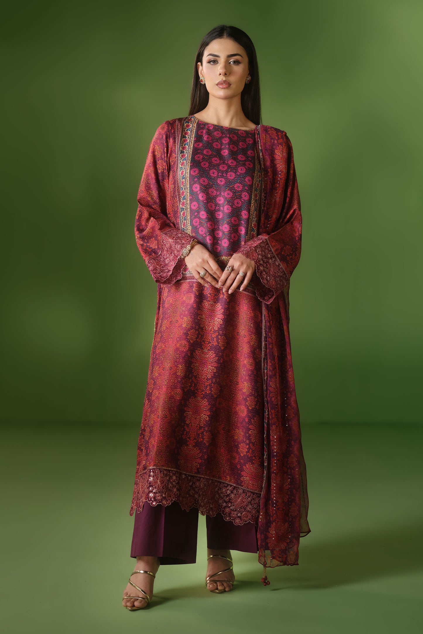 SELF JACQUARD | EMBROIDERED