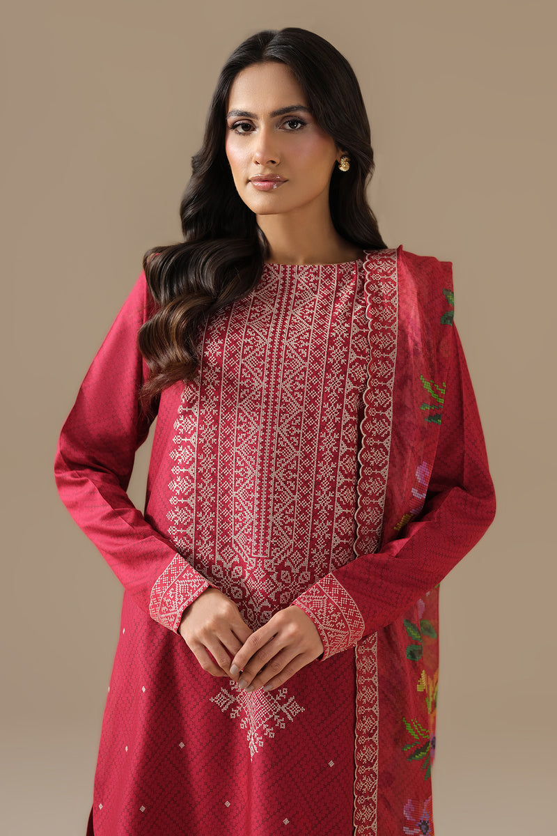 RAW SILK | EMBROIDERED