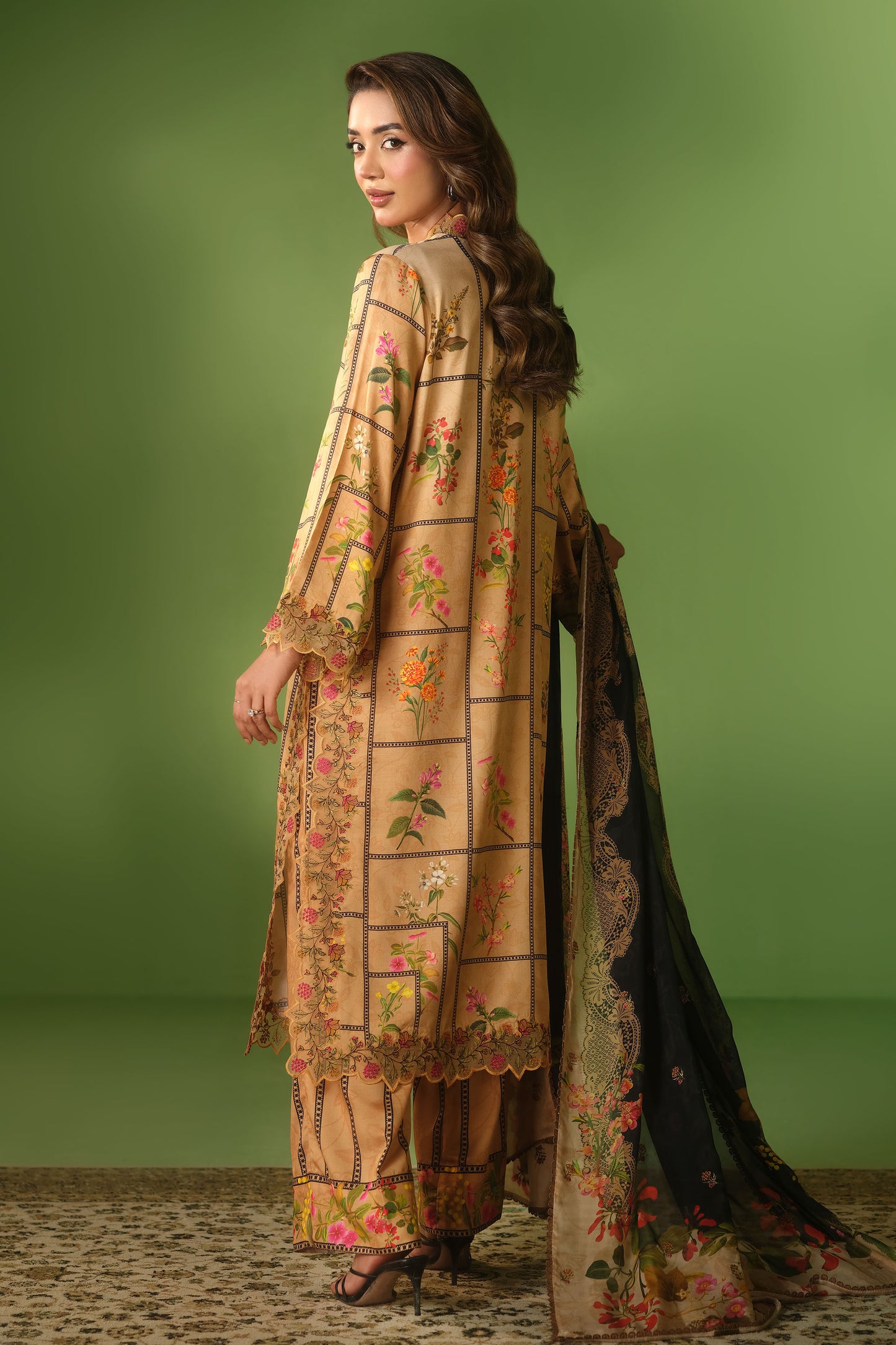 RAW SILK | EMBROIDERED