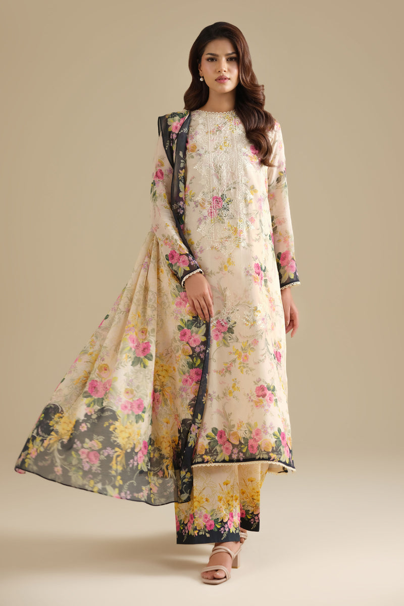 DHAKA MALMAL | EMBROIDERED