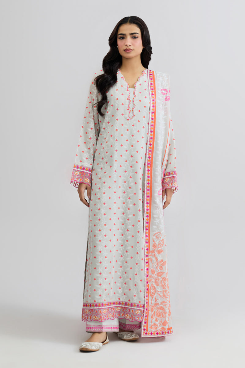 DHAKA MALMAL | EMBROIDERED - Shop Now at Kayseria