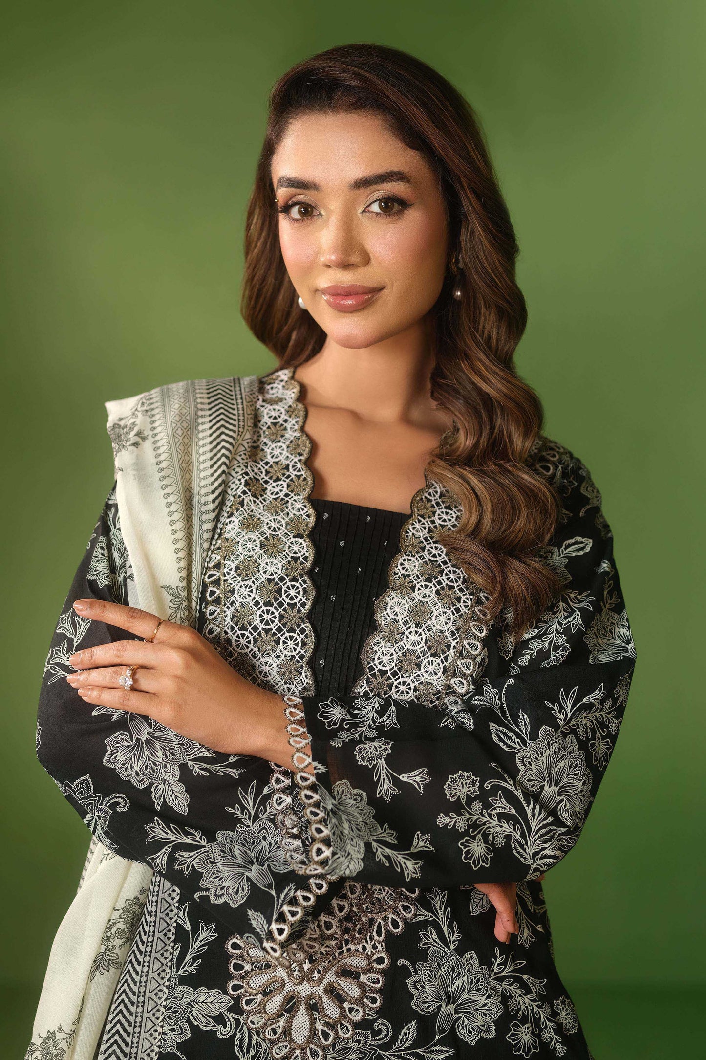 DHAKA MALMAL | EMBROIDERED