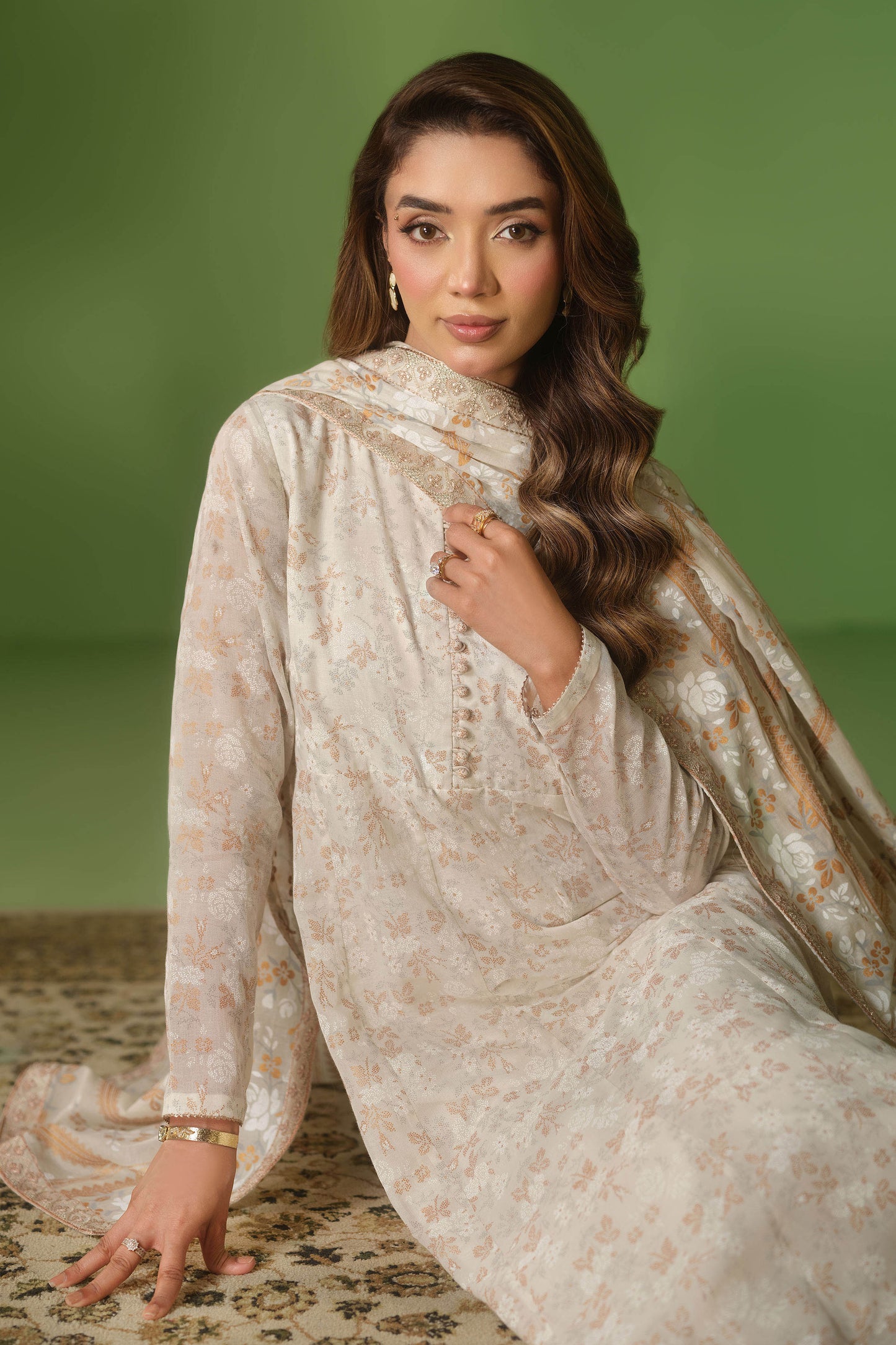 DHAKA MALMAL | EMBROIDERED