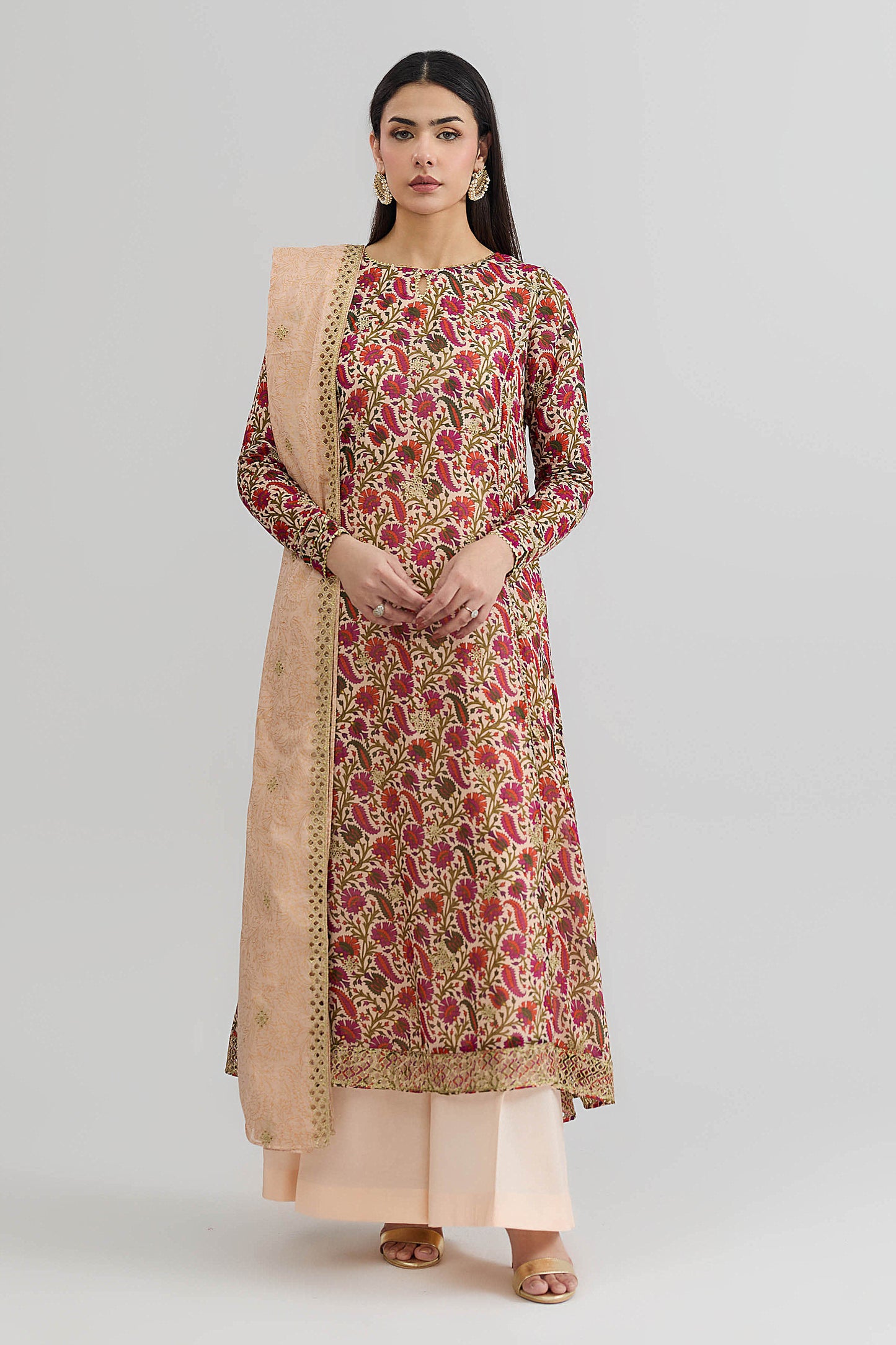DHAKA MALMAL | EMBROIDERED