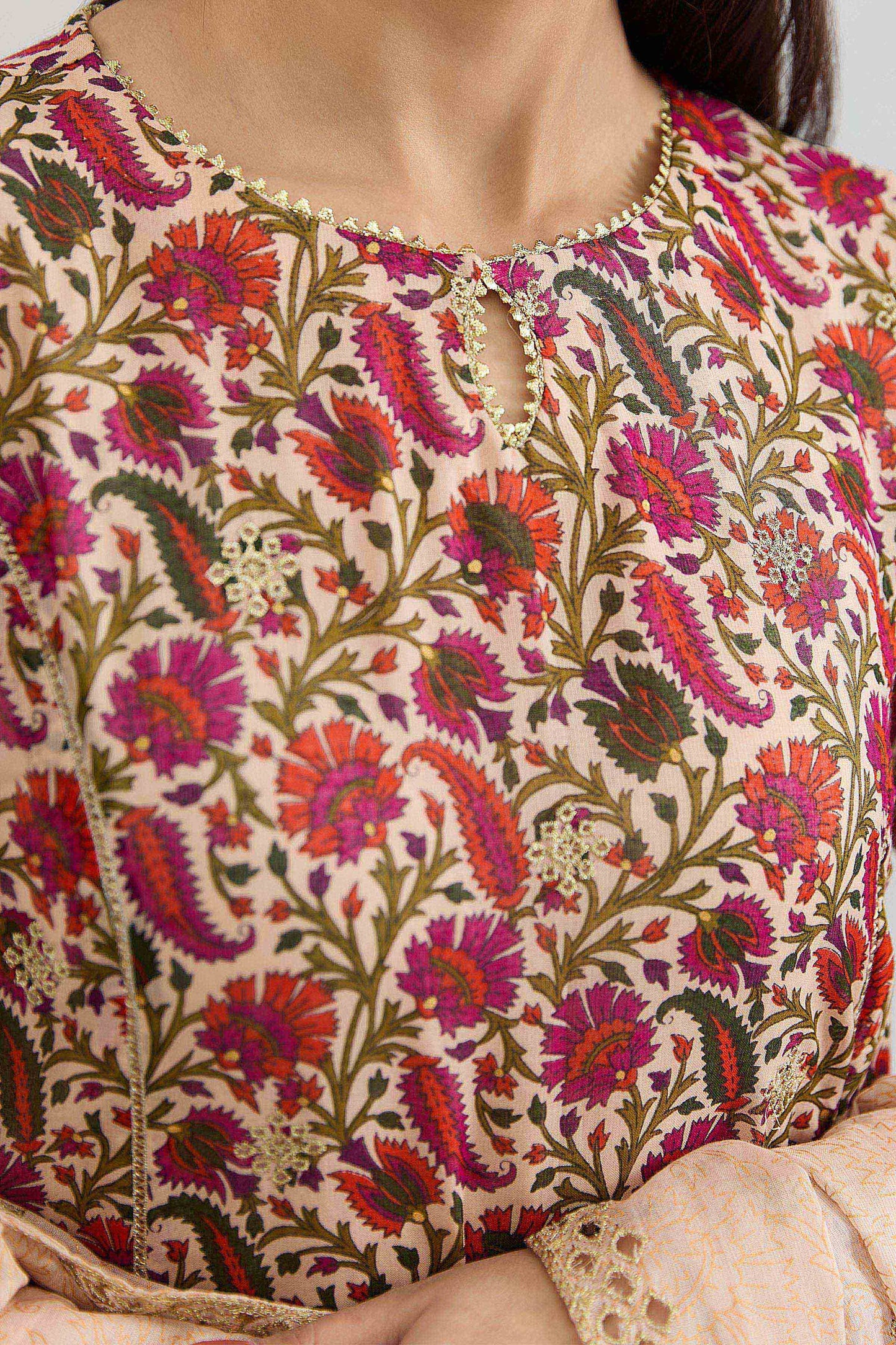 DHAKA MALMAL | EMBROIDERED