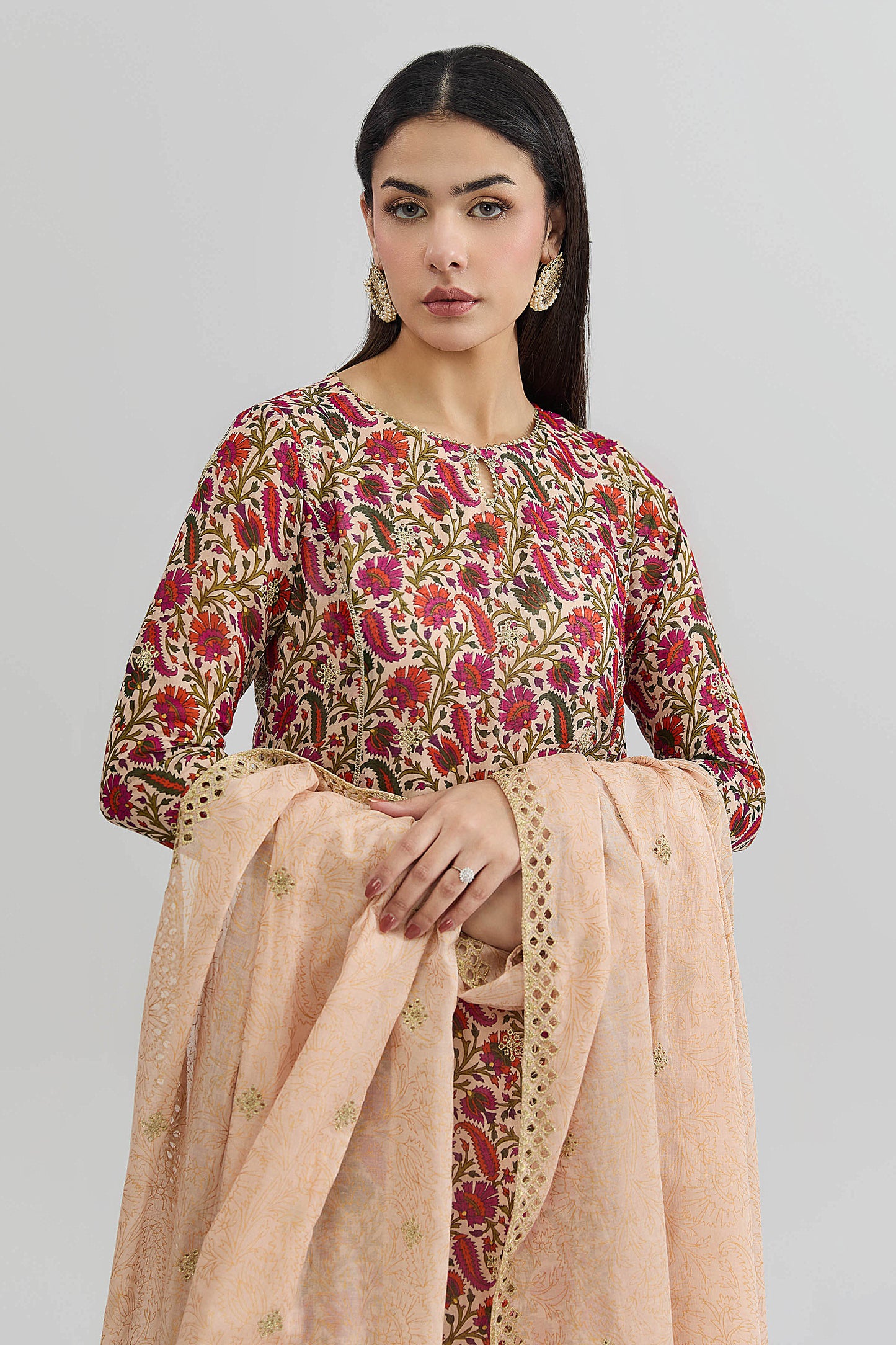 DHAKA MALMAL | EMBROIDERED