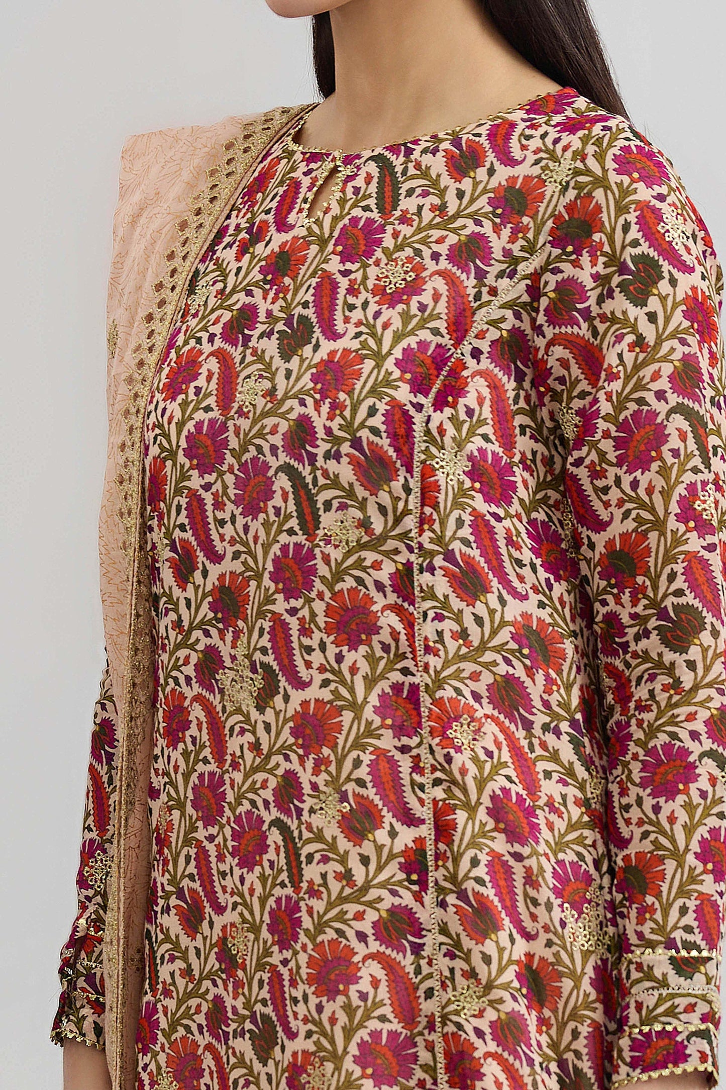 DHAKA MALMAL | EMBROIDERED