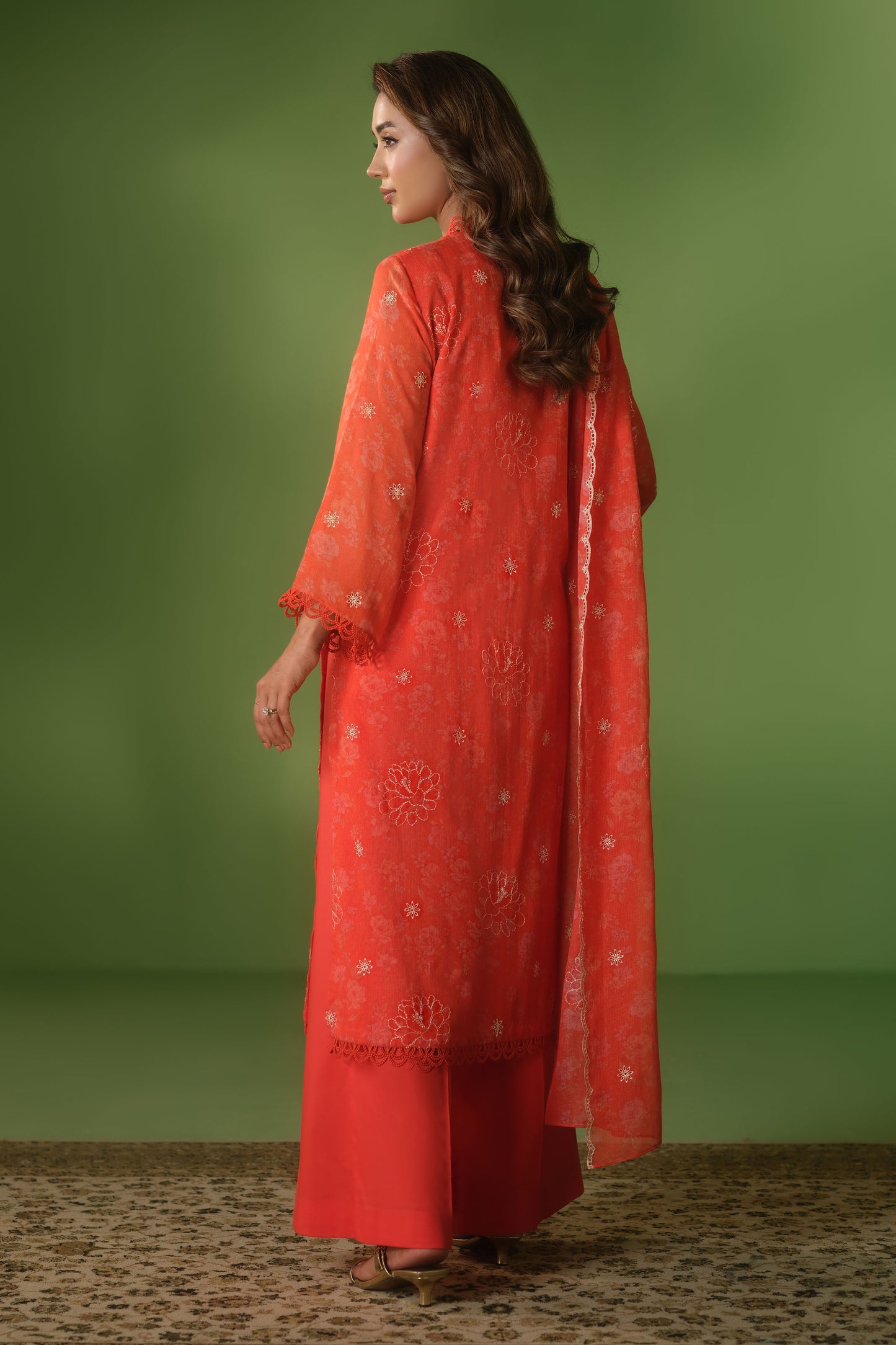 DHAKA MALMAL | EMBROIDERED