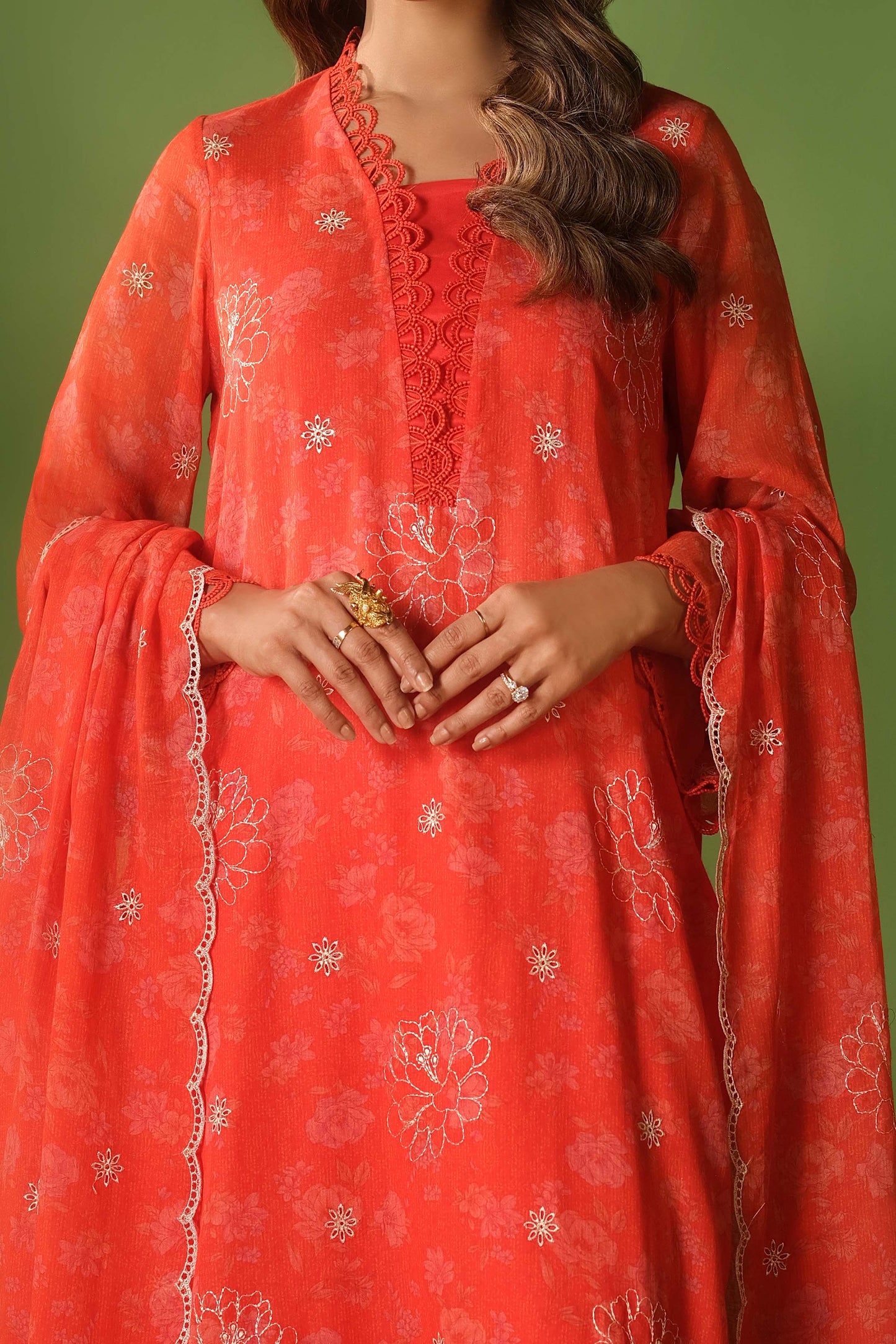 DHAKA MALMAL | EMBROIDERED