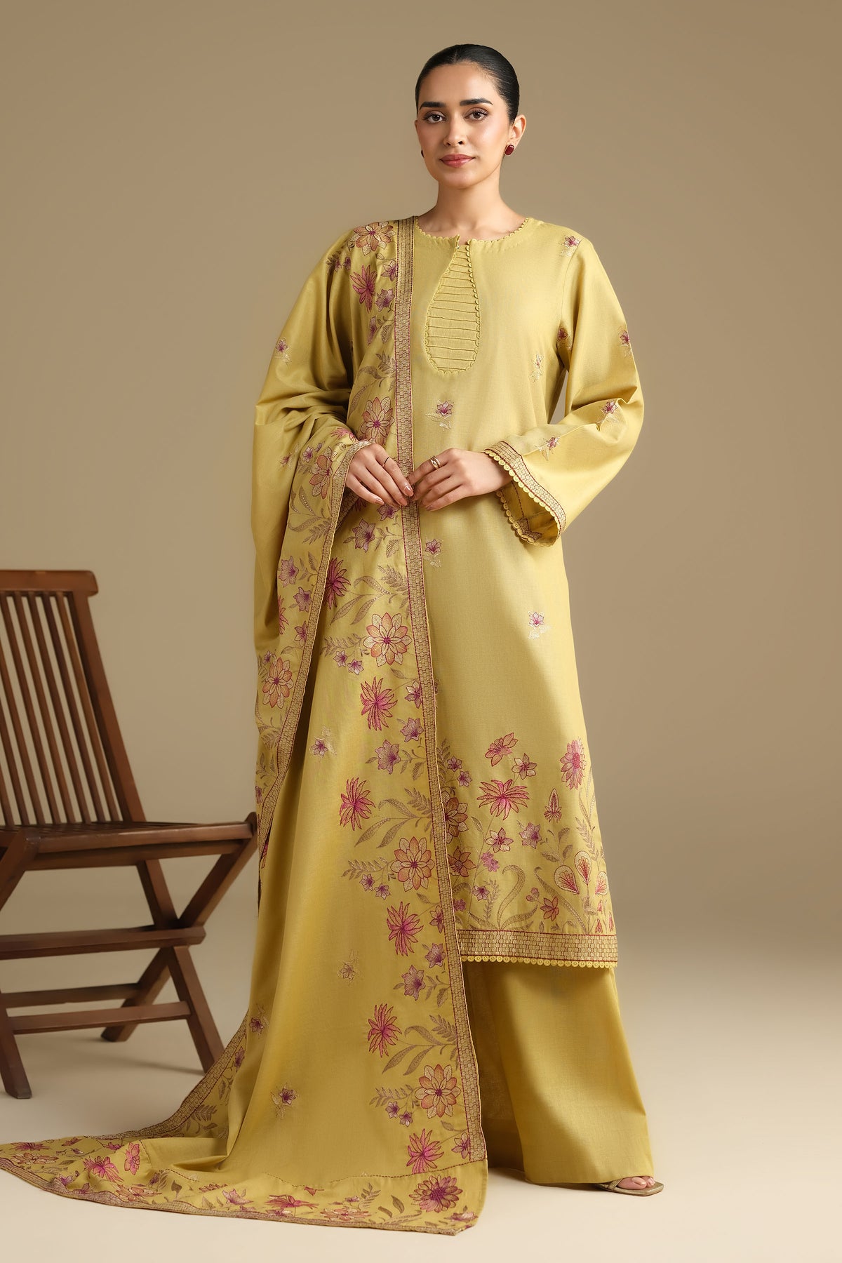 KHADDAR | EMBROIDERED