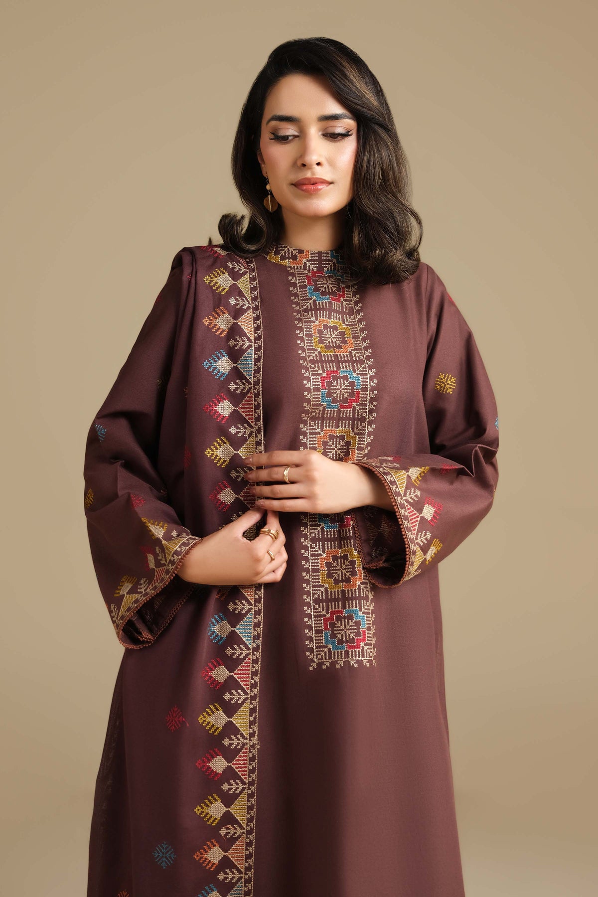 KHADDAR | EMBROIDERED