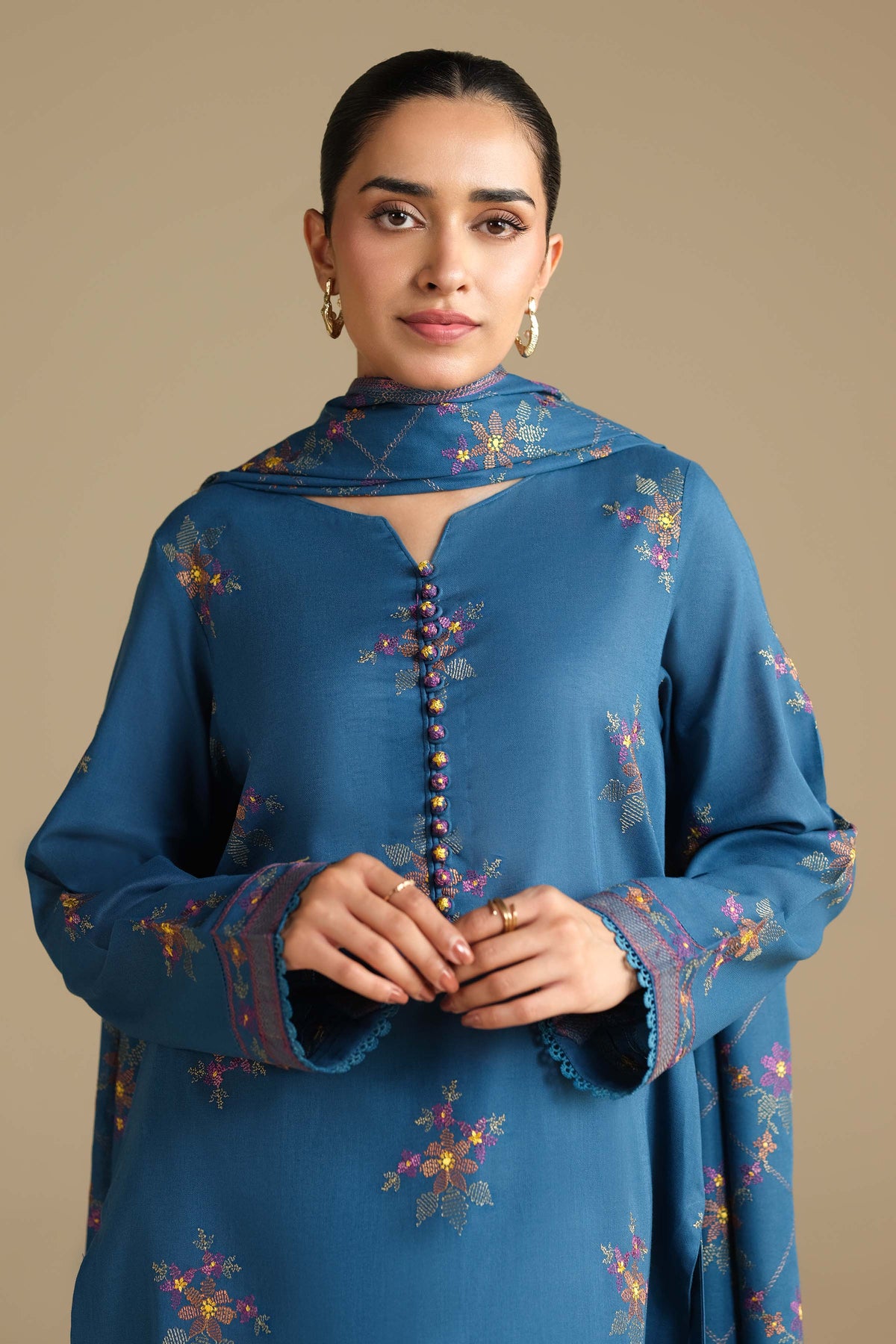 KHADDAR | EMBROIDERED