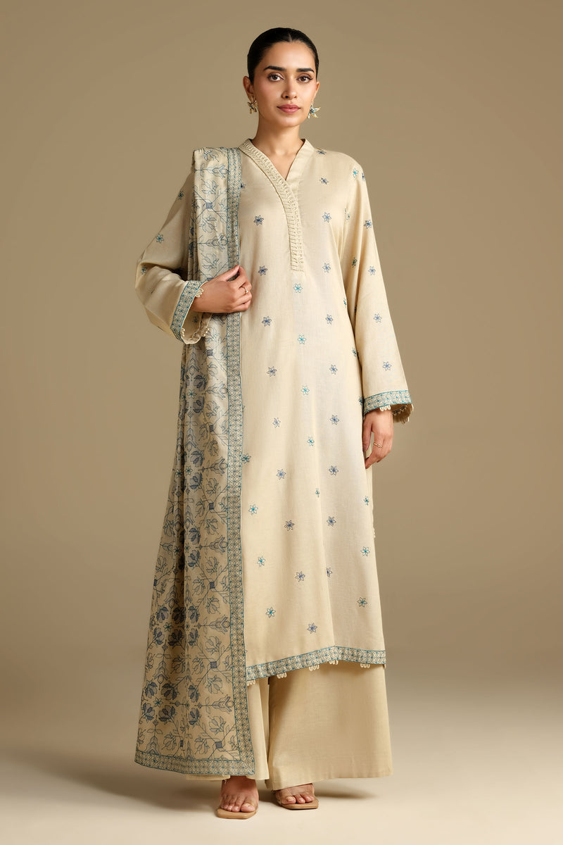 KHADDAR | EMBROIDERED