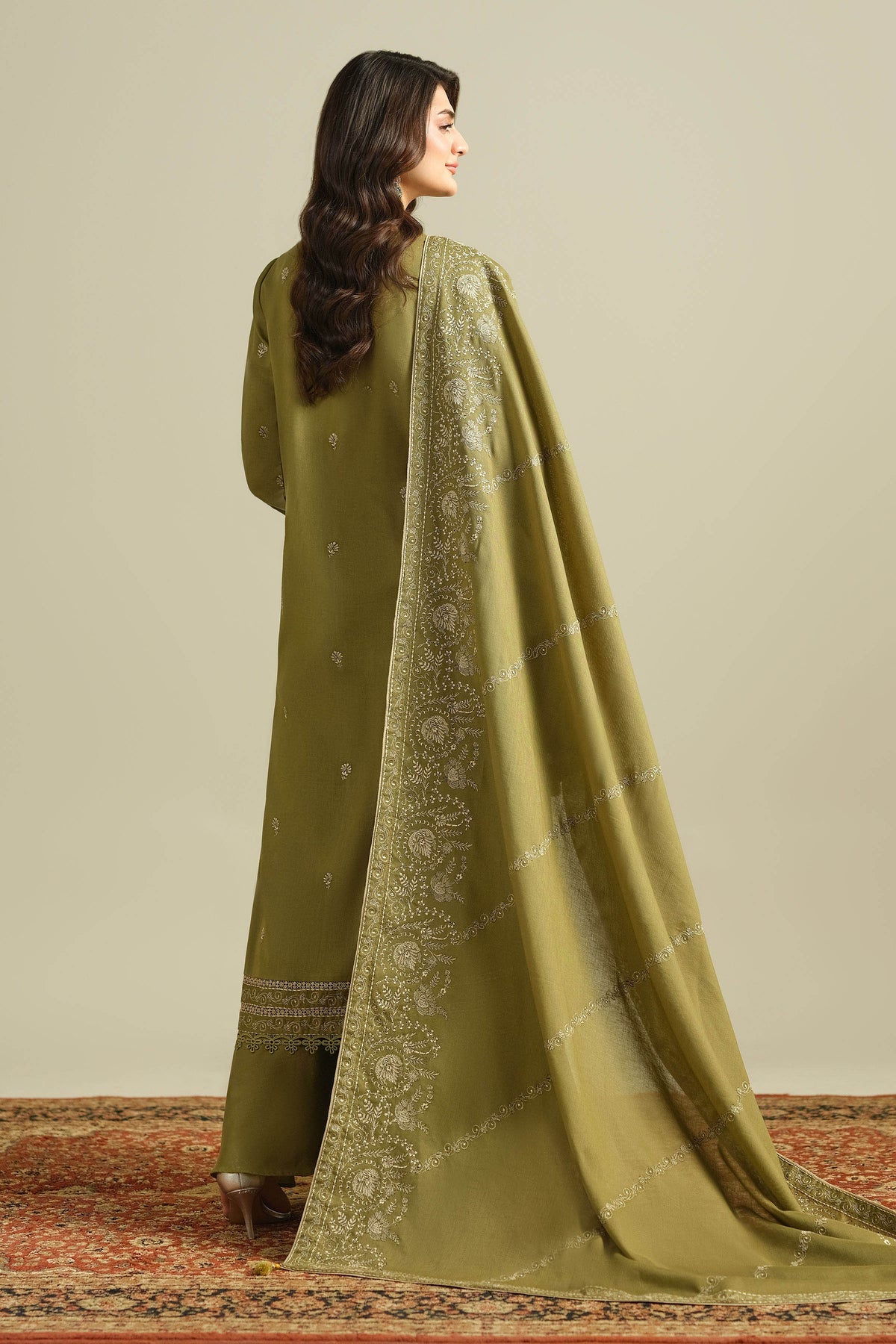 KHADDAR | EMBROIDERED