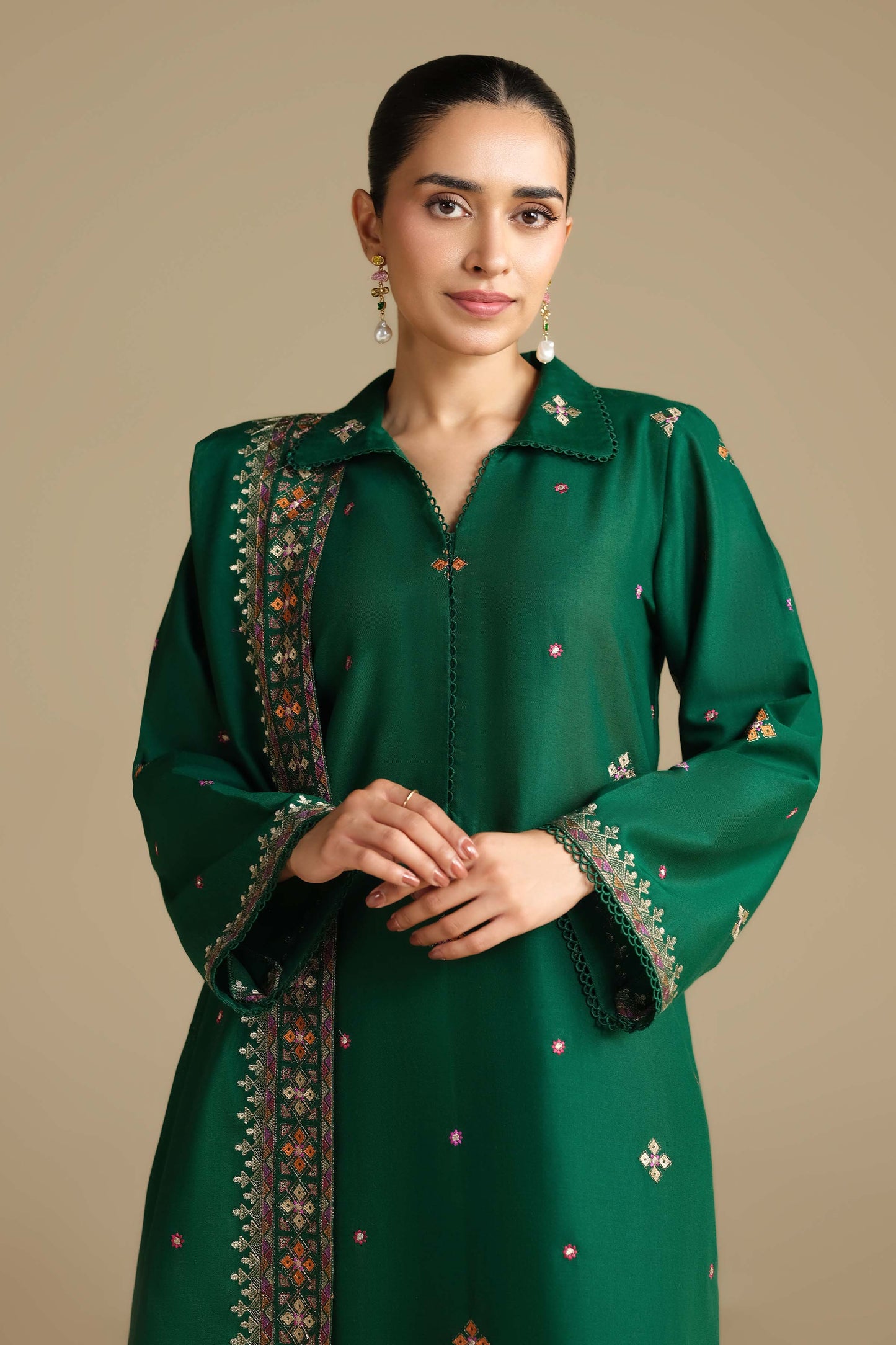 KHADDAR | EMBROIDERED