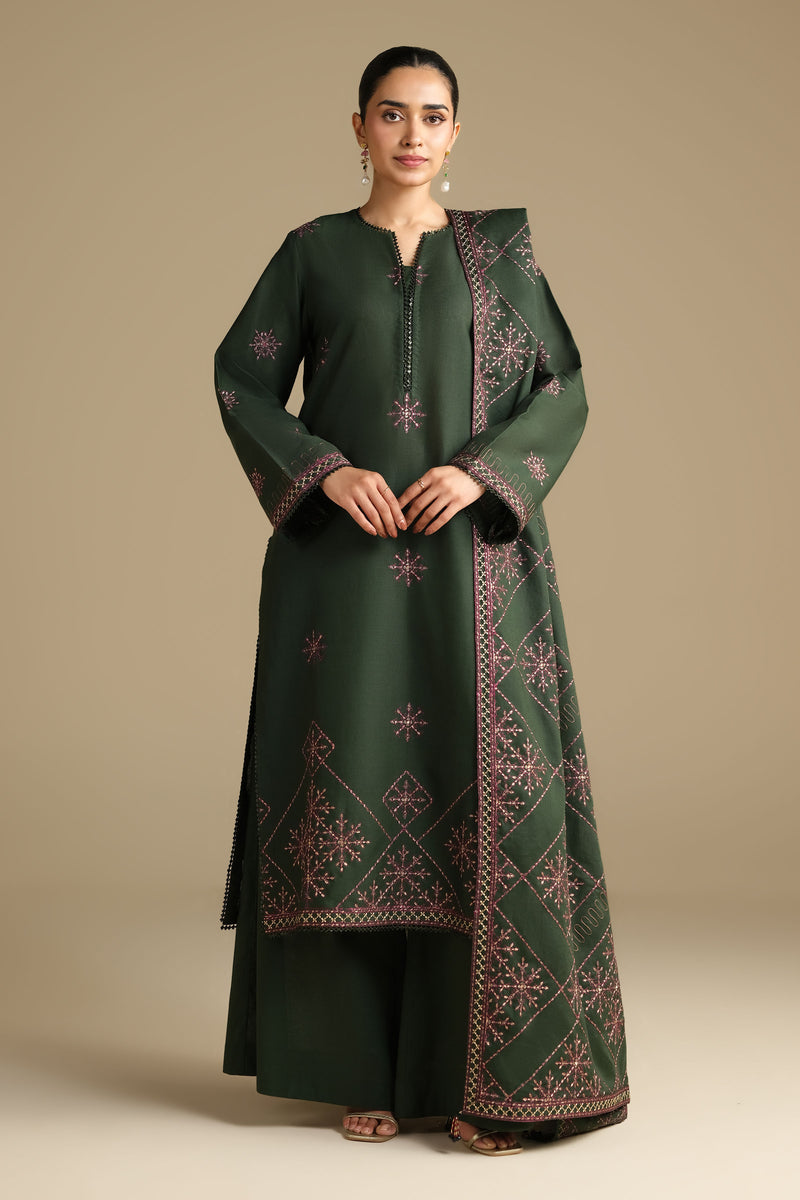 KHADDAR | EMBROIDERED
