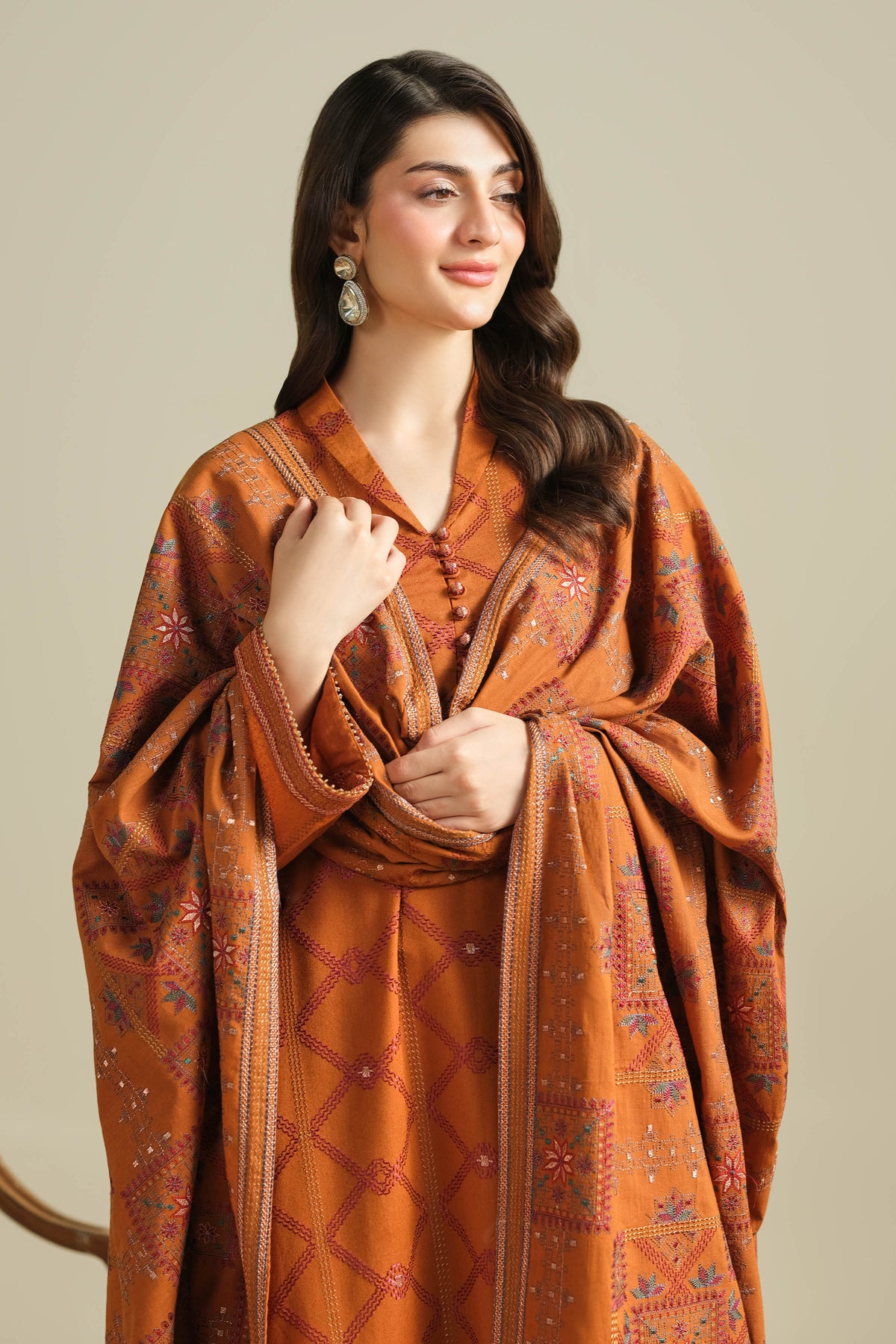 VISCOSE KARANDI | EMBROIDERED